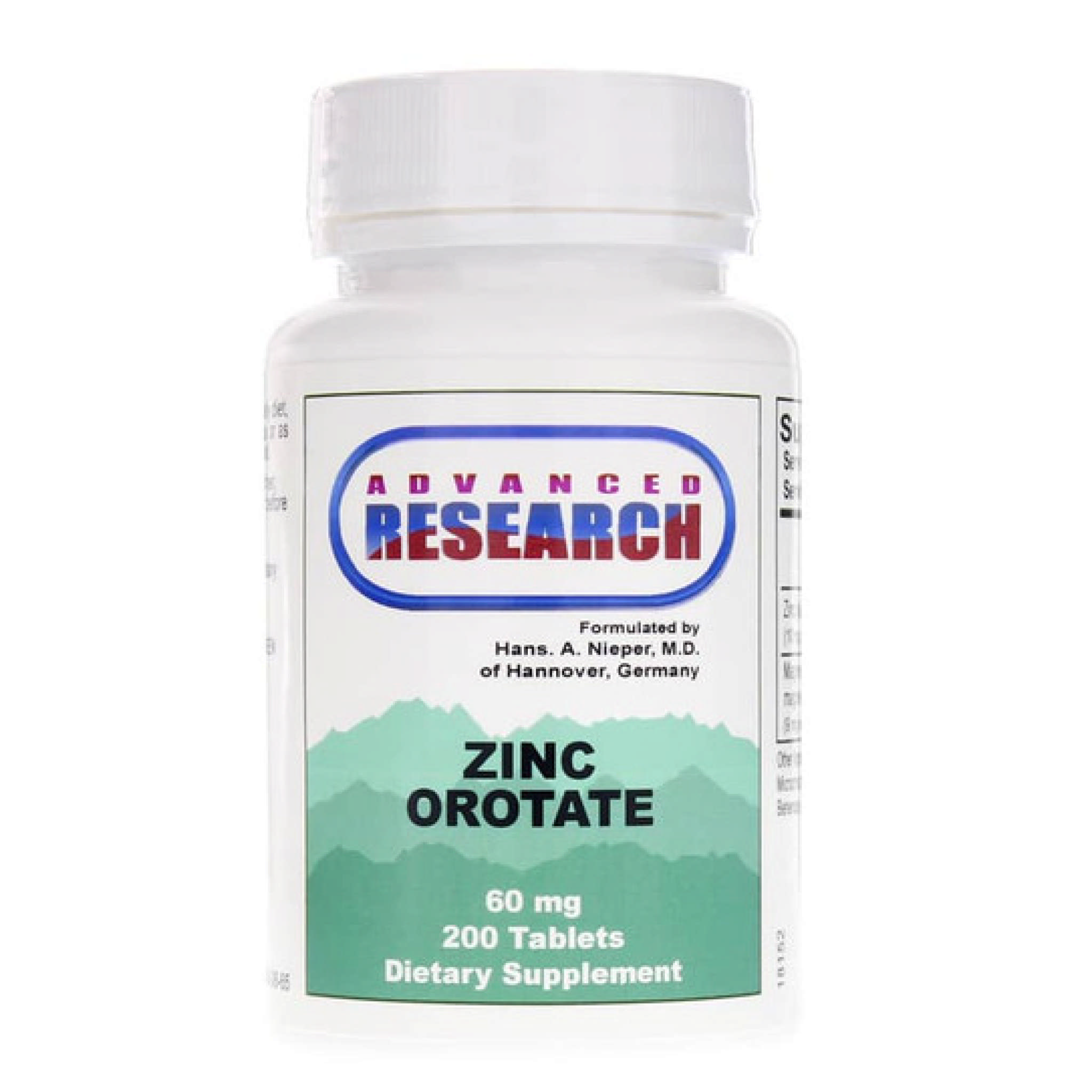Advanced Research - Zinc Orotate 60 mg