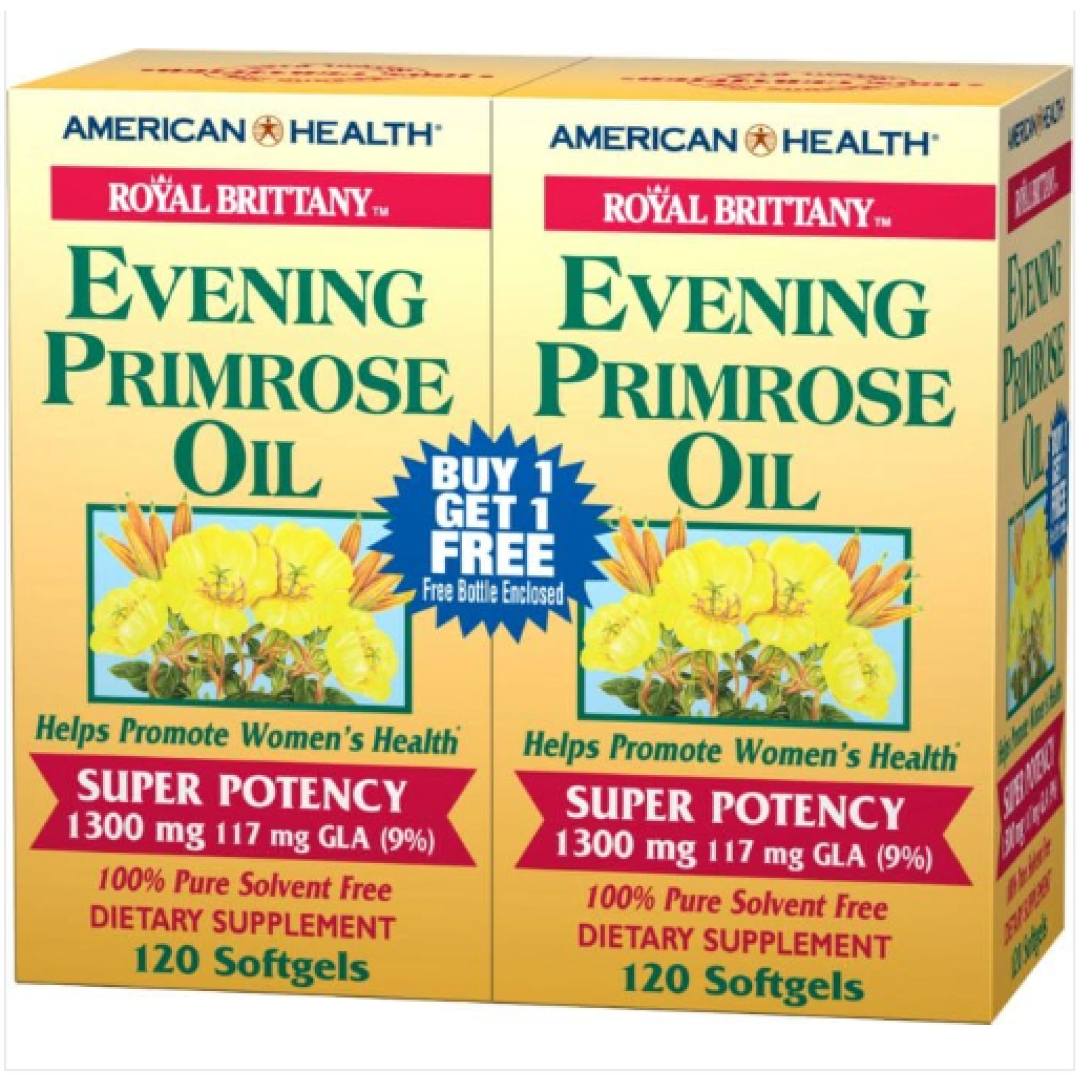 American Health - Evening Primrose Oil 1300 Roy