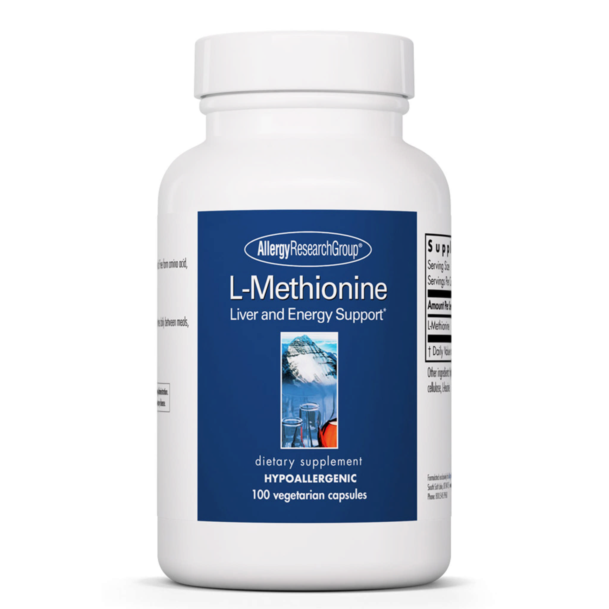 Allergy Research Group - Methionine 500 mg