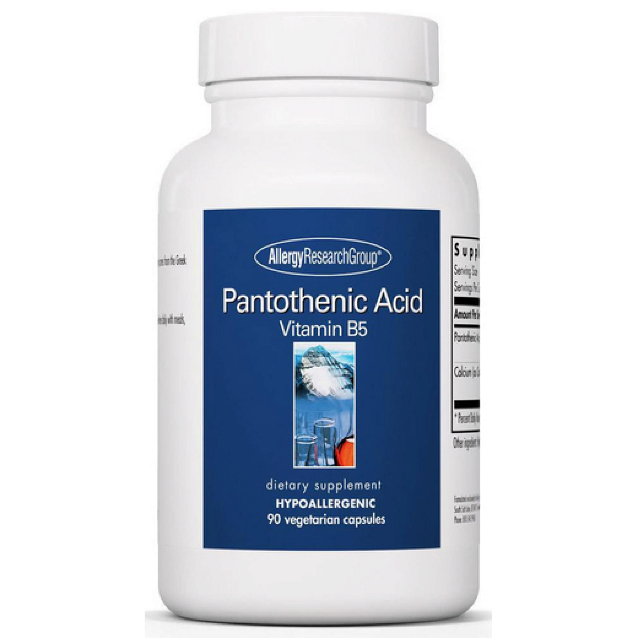 Allergy Research Group - Pantothenic Acid 500 (B-5)
