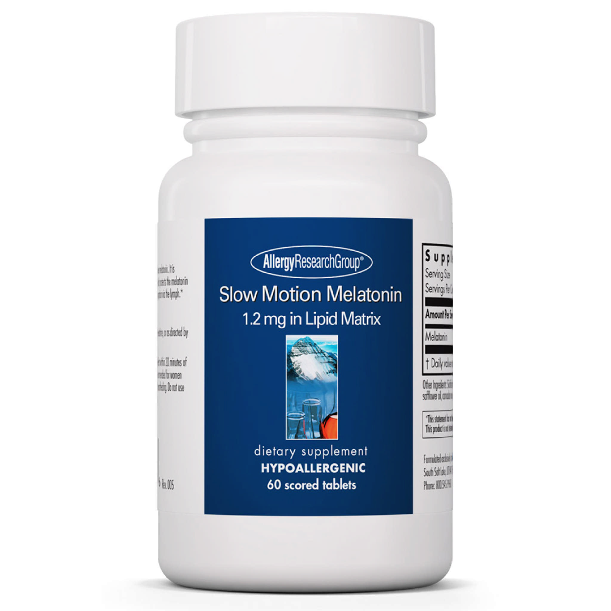 Allergy Research Group - Melatonin 1.2 mg Slow Motion