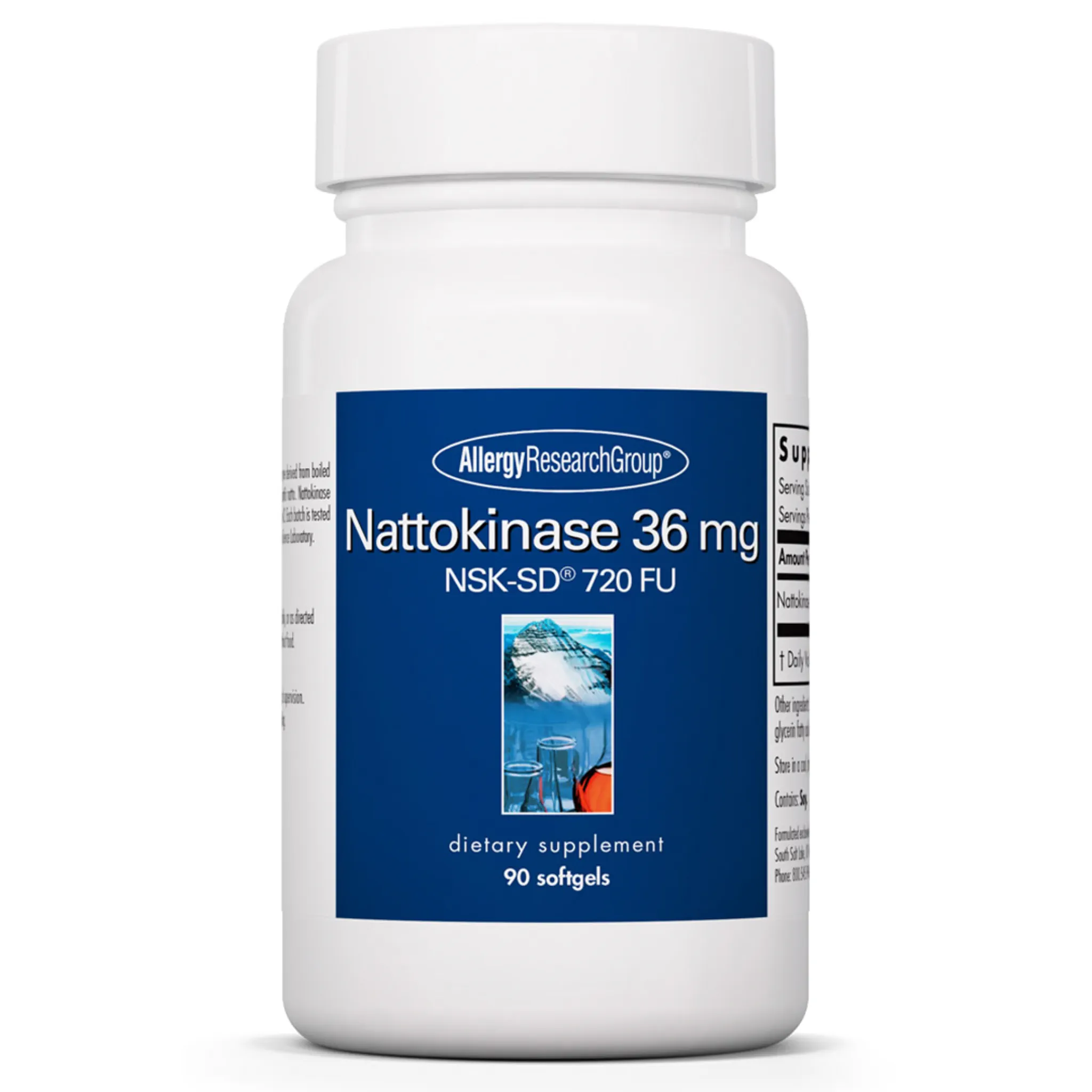 Allergy Research Group - Nattokinase 36 mg W/Soyb Oil