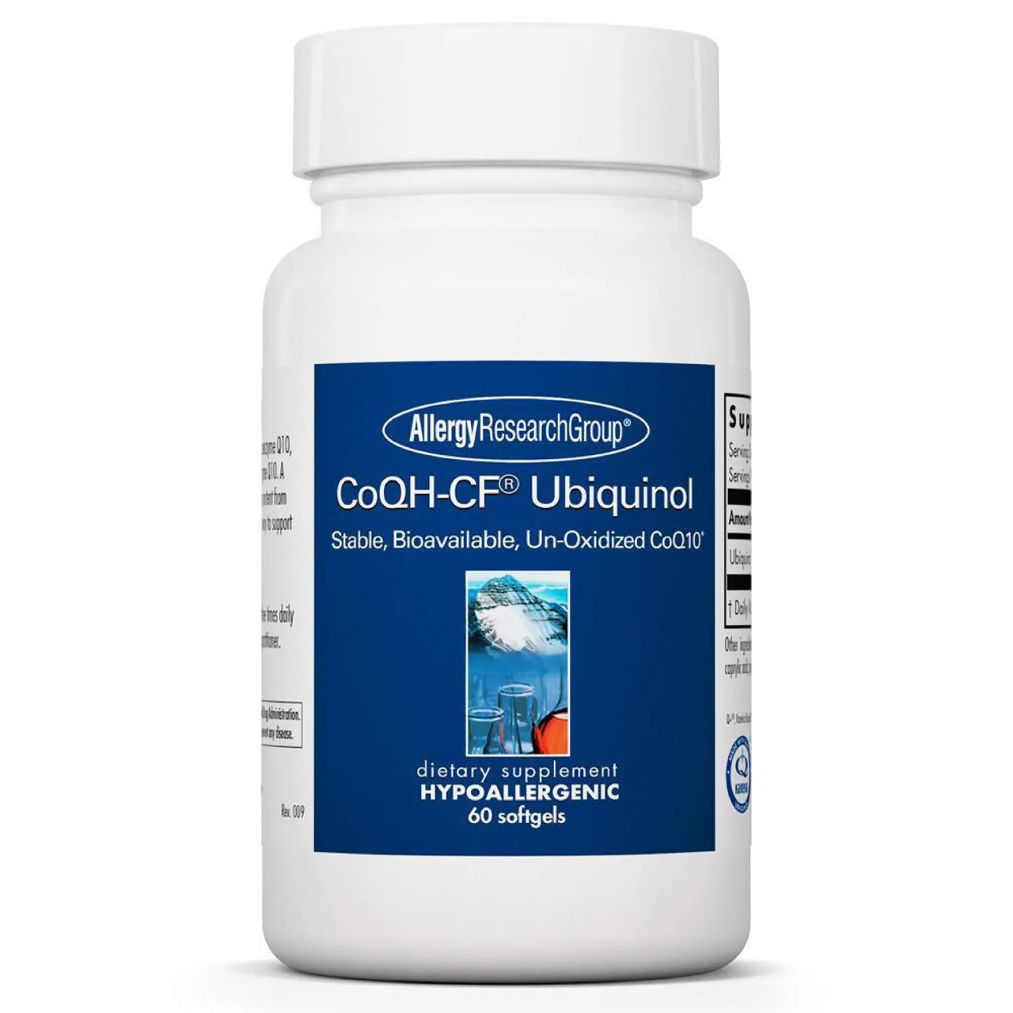 Allergy Research Group - Coqh Cf 100 mg Ubiquinol Coq10