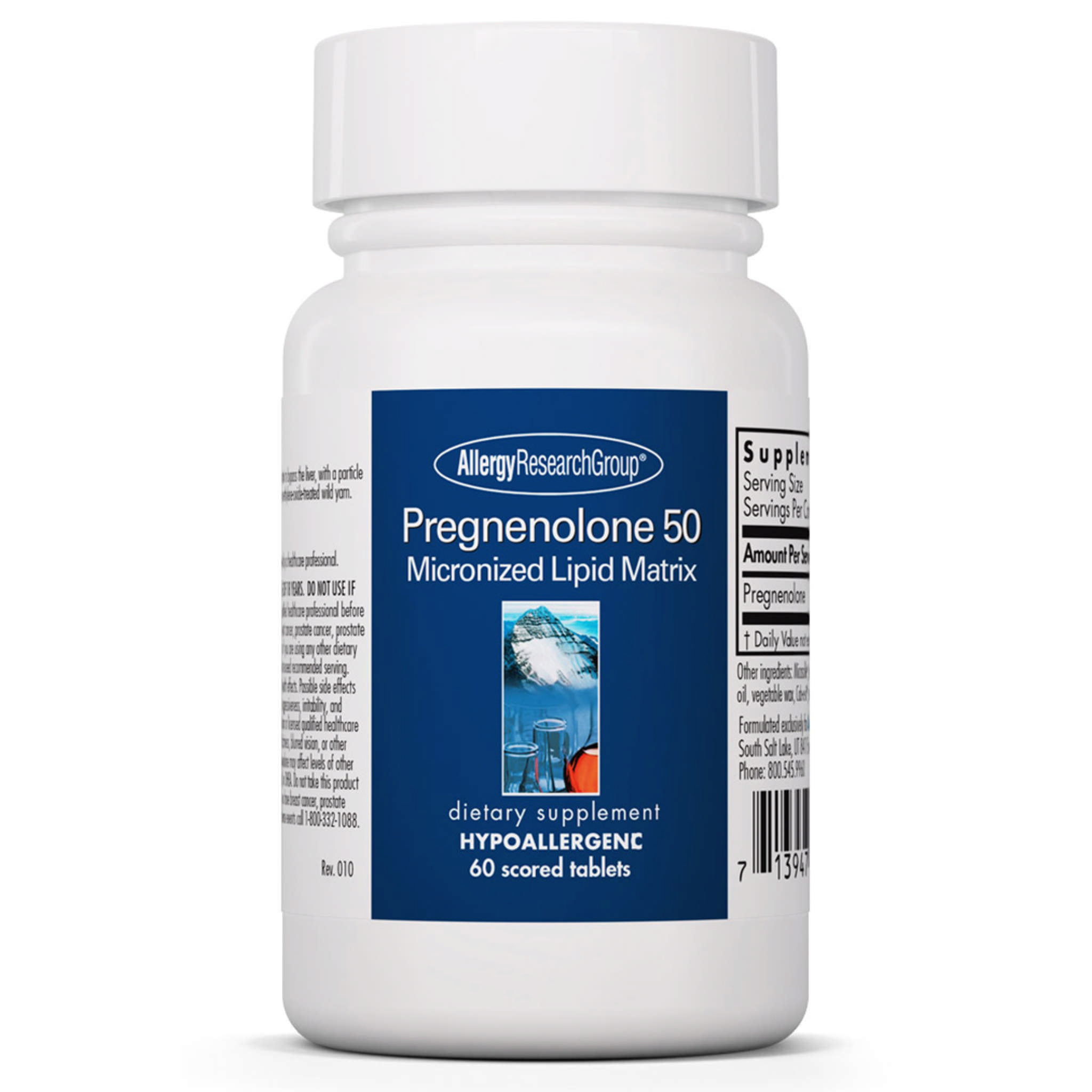 Allergy Research Group - Pregnenolone 50 mg Micro