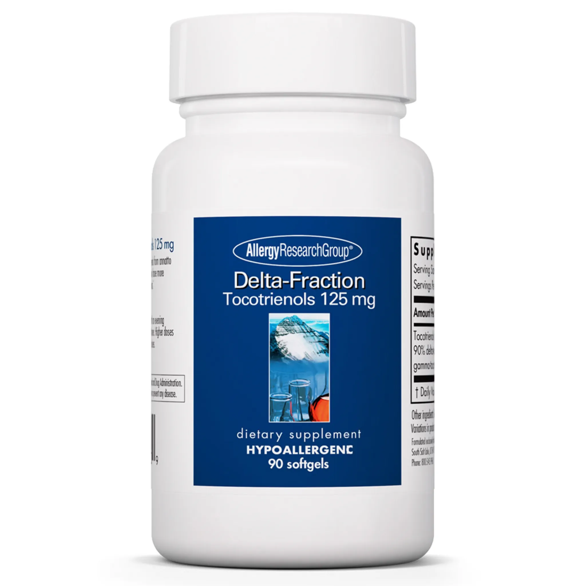 Allergy Research Group - Tocotrienols Delta Fract 125