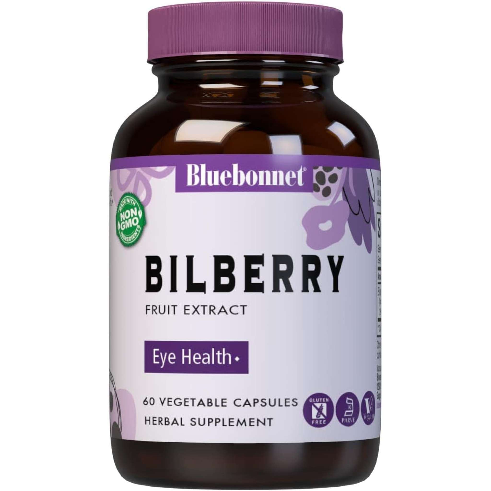 Bluebonnet - Bilberry Fruit Ext 80 mg