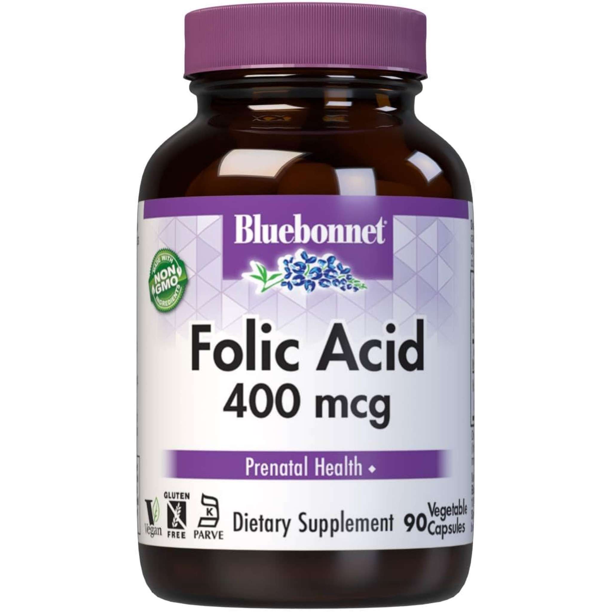 Bluebonnet - Folic Acid 400 mcg