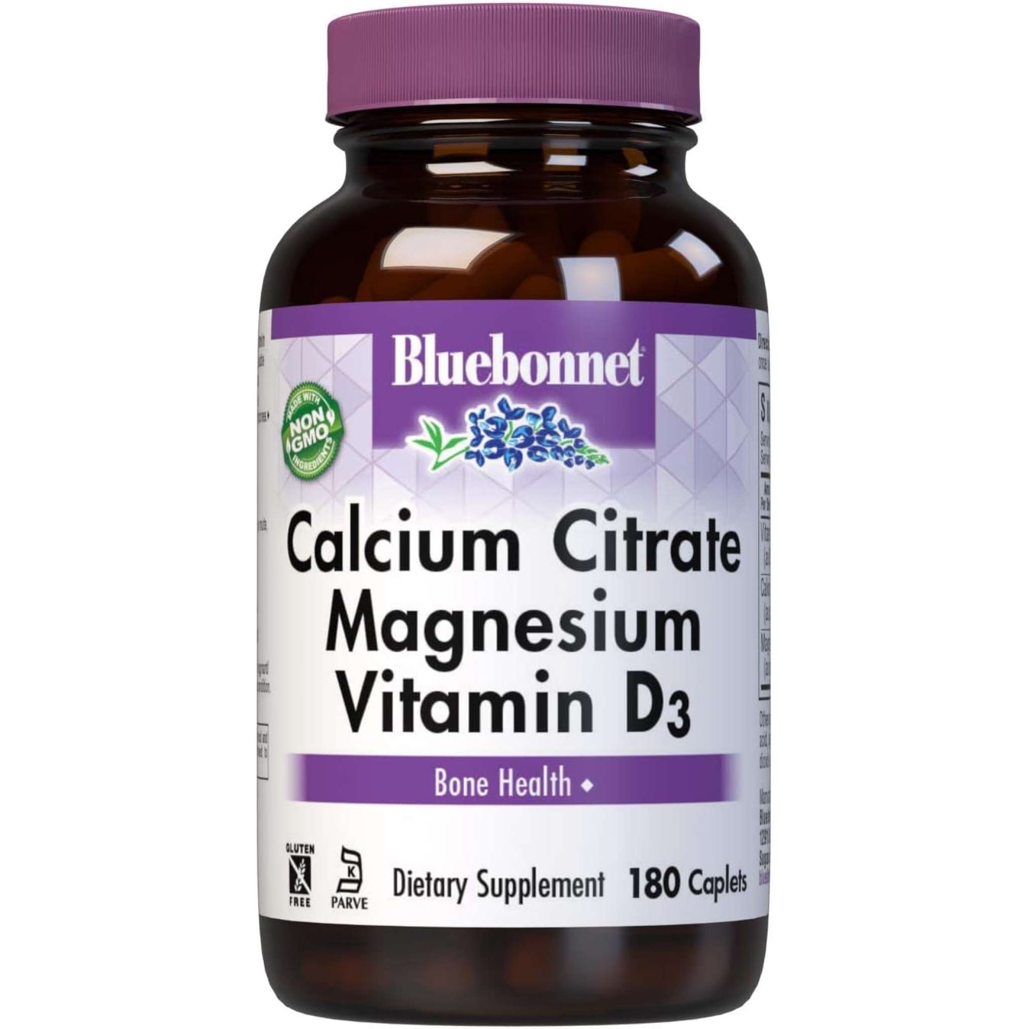 Bluebonnet - Calcium Citrate W/Mag & D