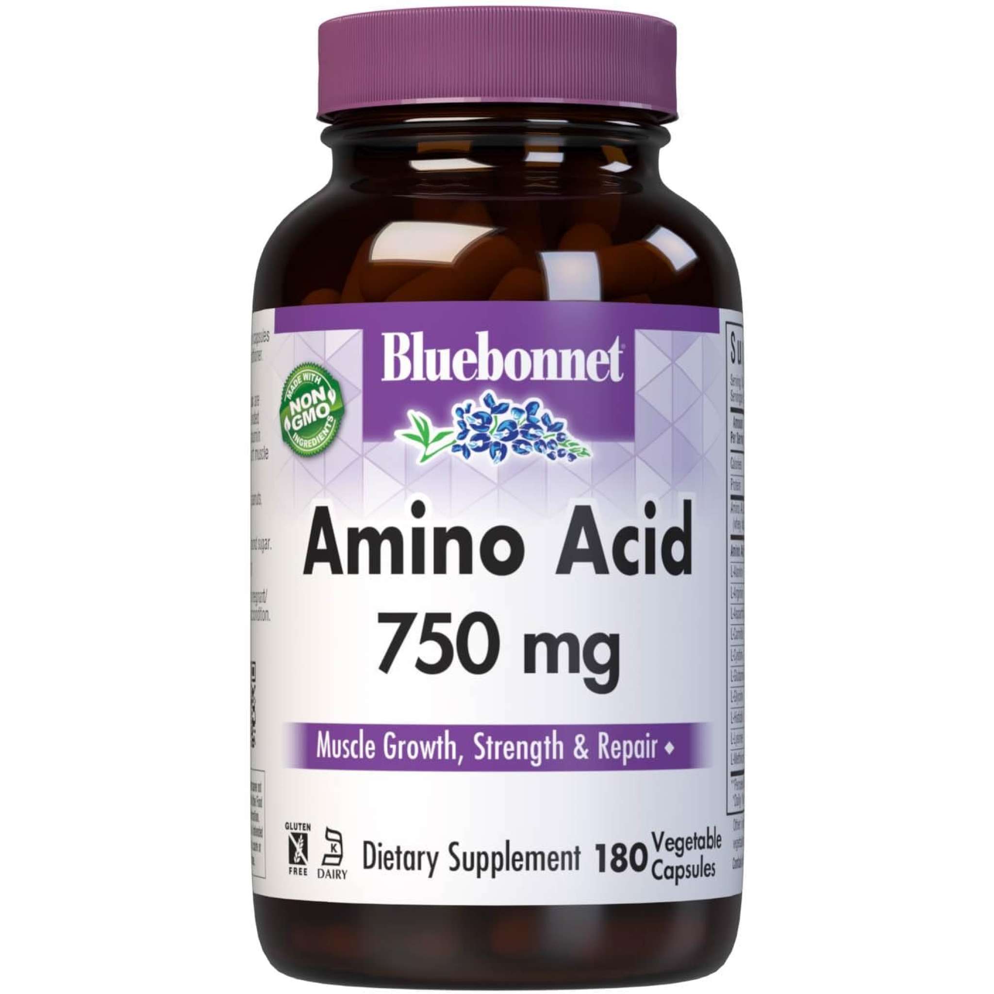Bluebonnet - Amino Acid Caps 750 mg