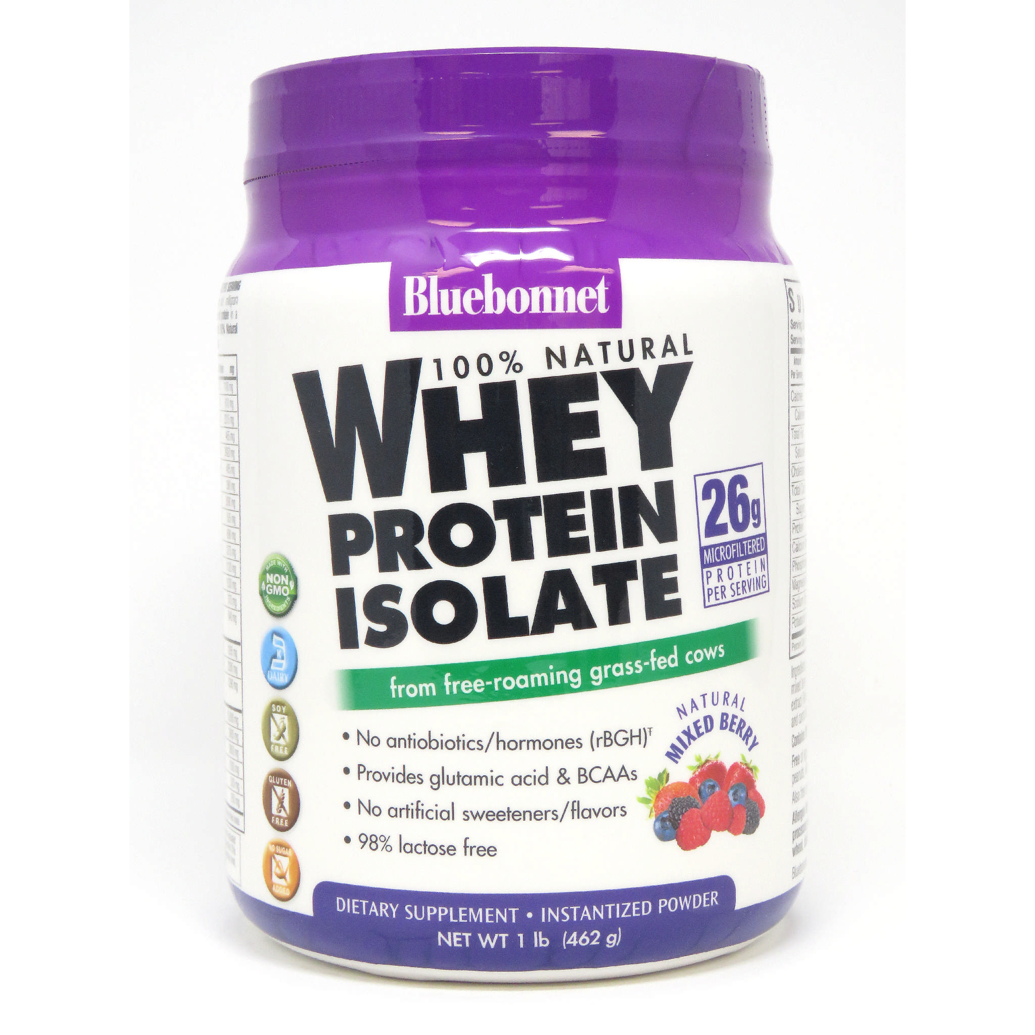 Bluebonnet - Whey Protein Isol Mix Berry
