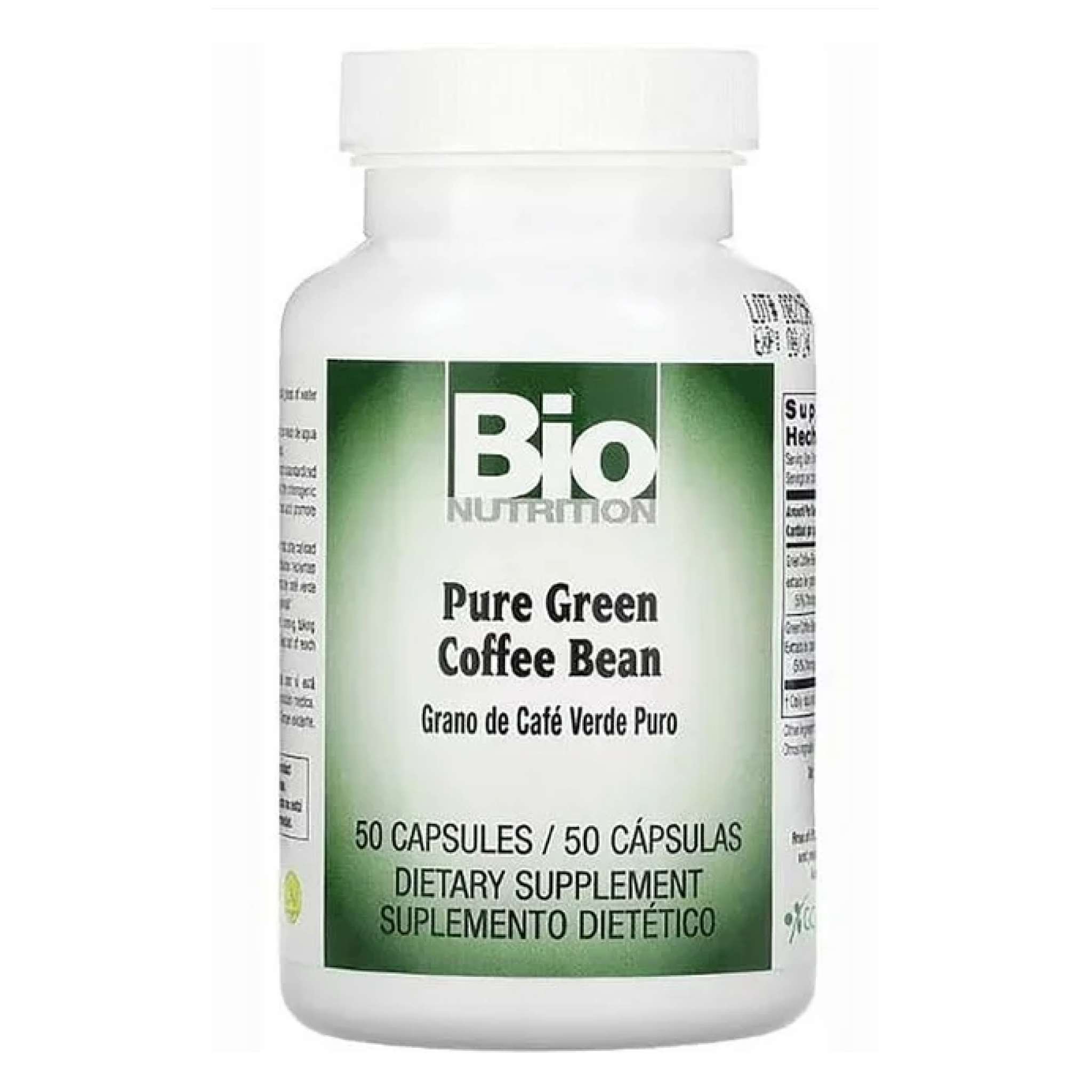 Bio Nutrition - Green Coffee Bean 800 Pure