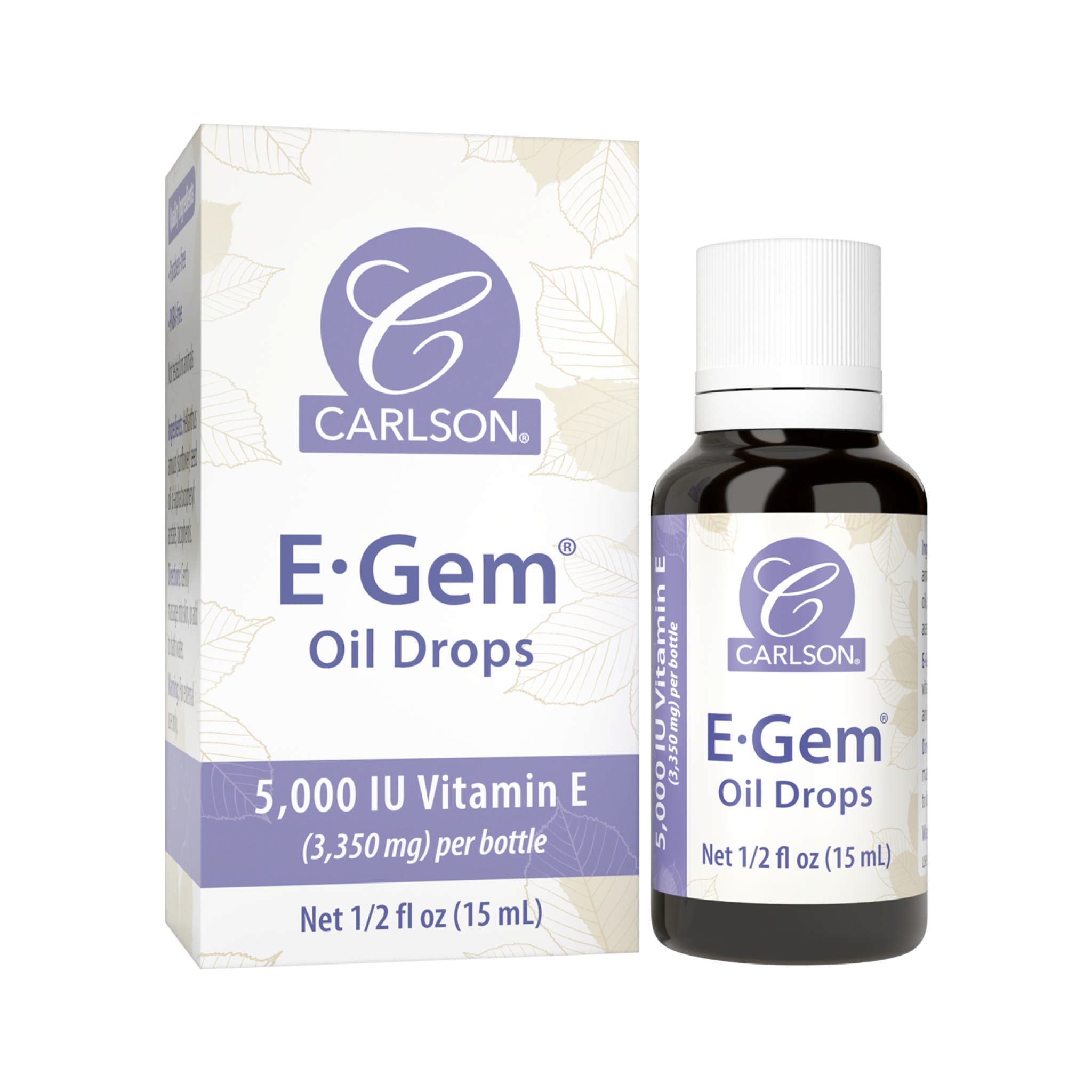 Carlson Laboratories - E Gem Oil Drops .5oz