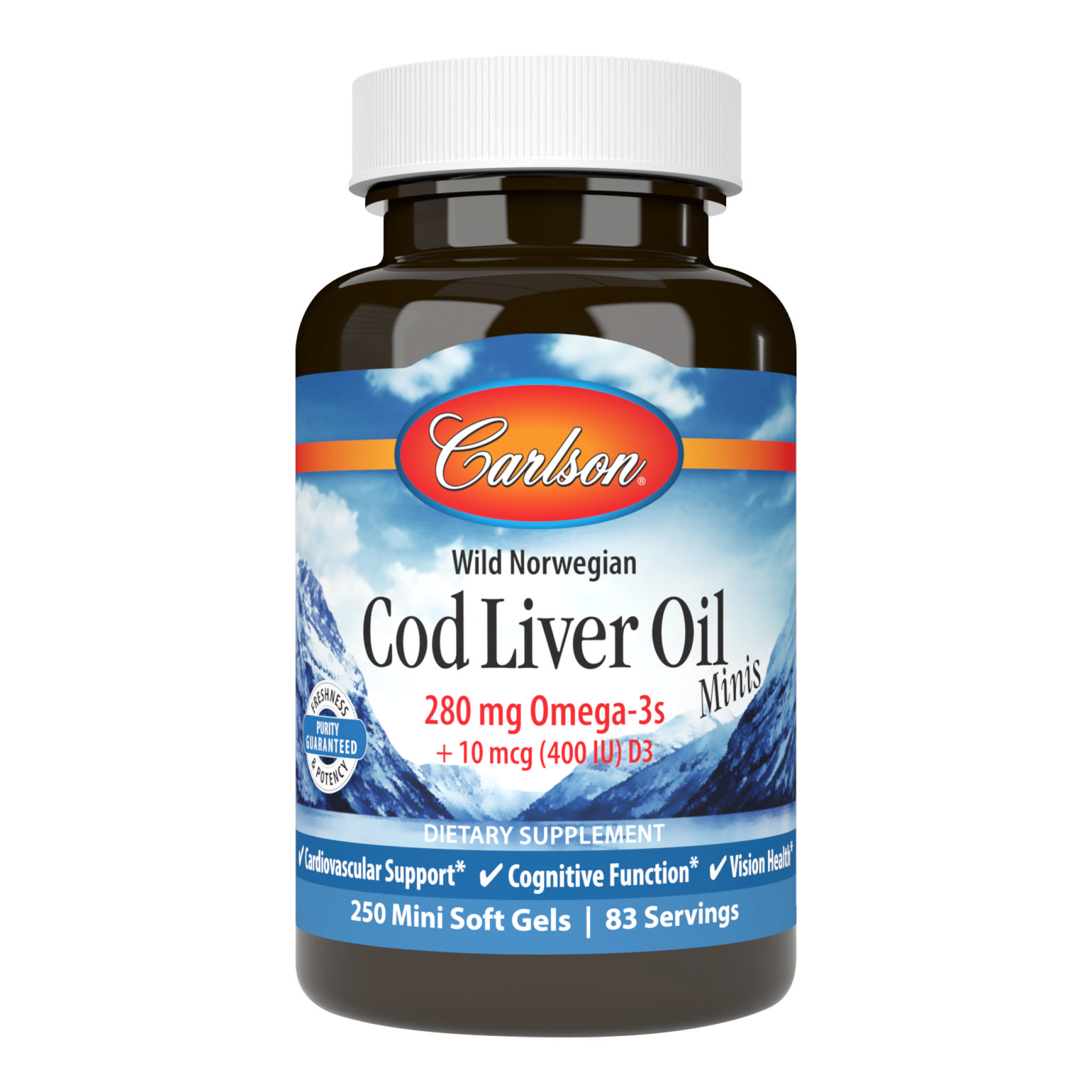 Carlson Laboratories - Cod Liver Oil 390