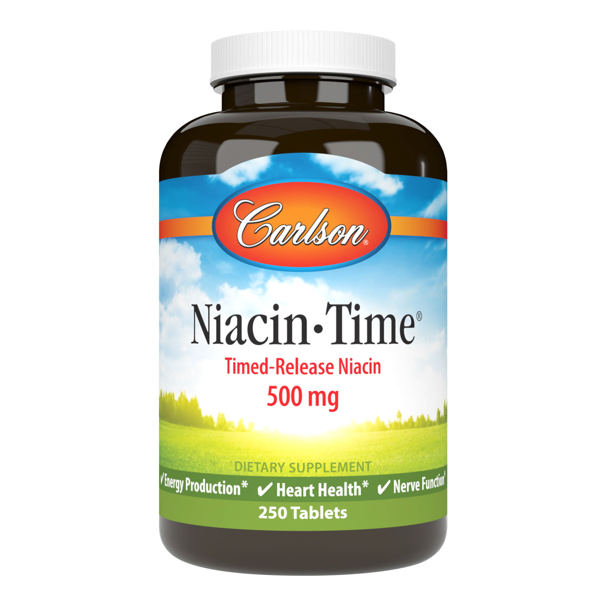 Carlson Laboratories - Niacin 500 Time T/R