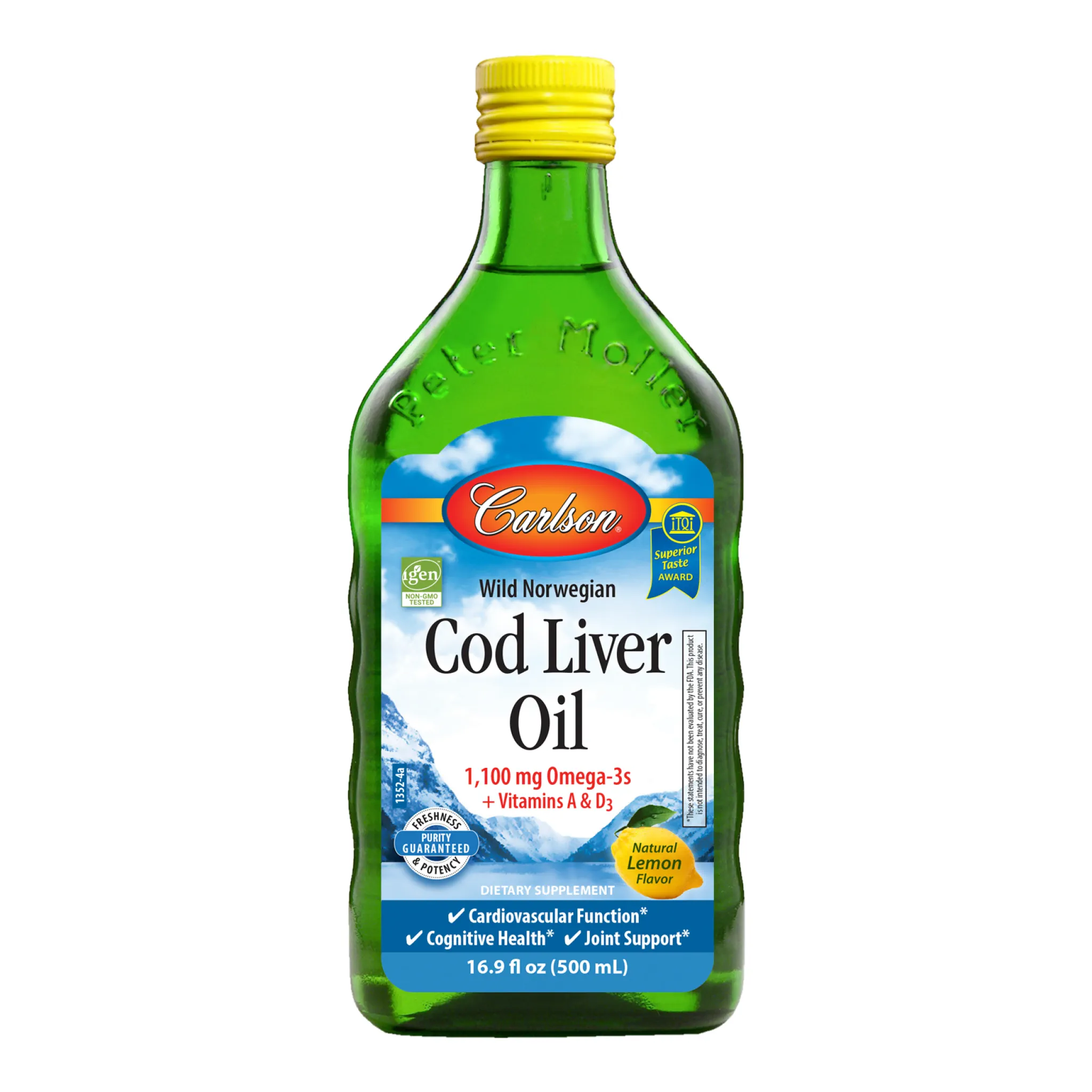 Carlson Laboratories - Cod Liver Oil Lemon Flavor