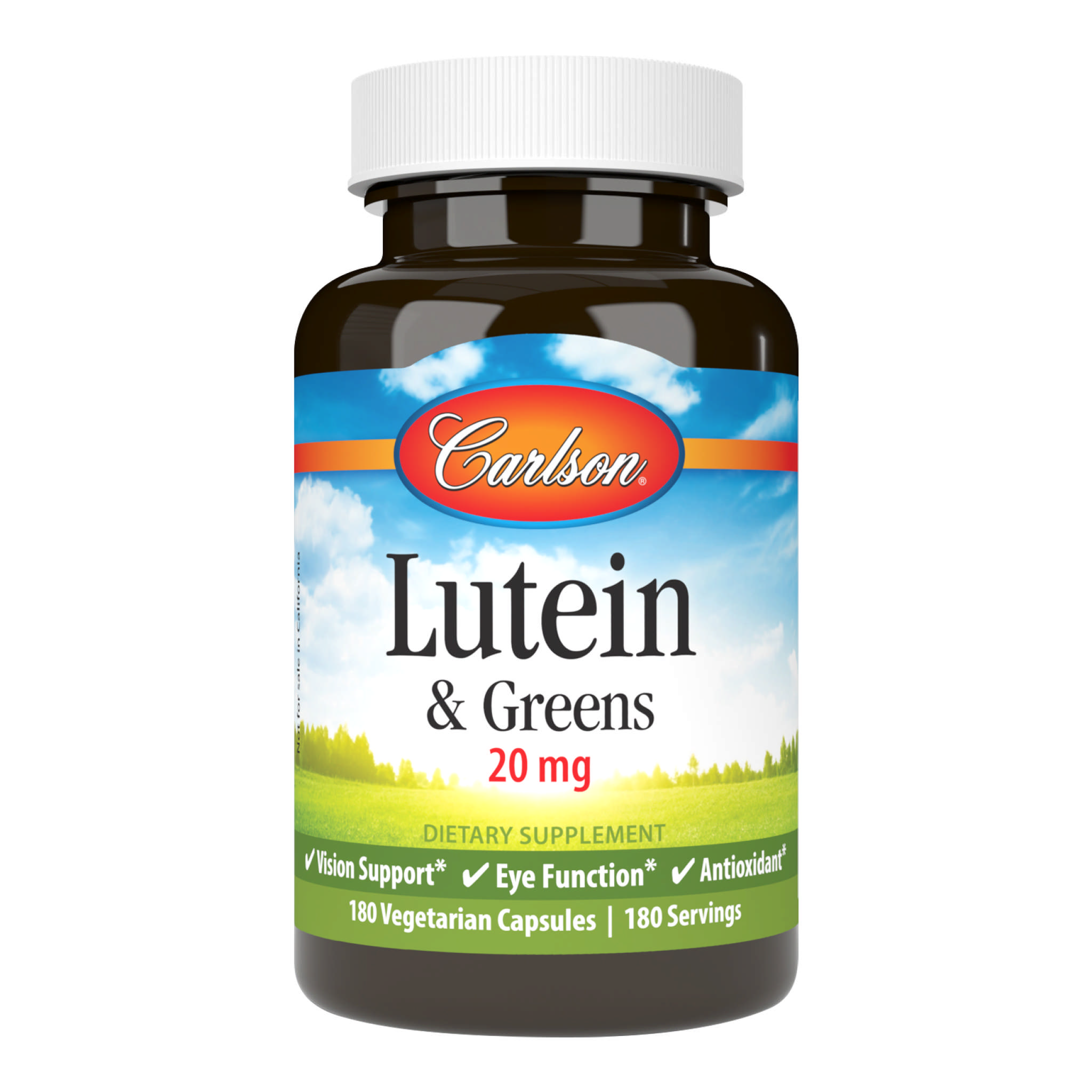 Carlson Laboratories - Lutein & Greens 20 mg W/Kale