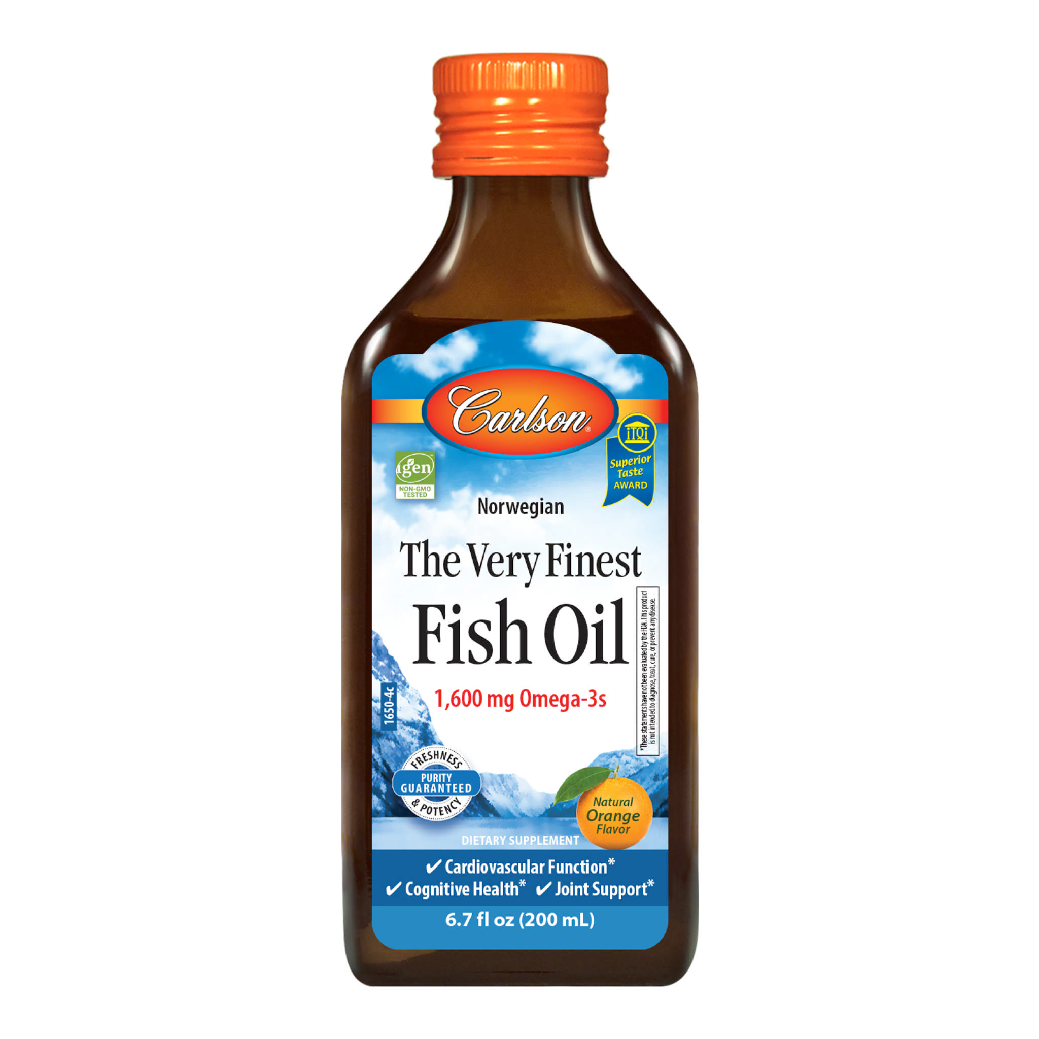 Carlson Laboratories - Fish Oil Omega 3 liq Orange
