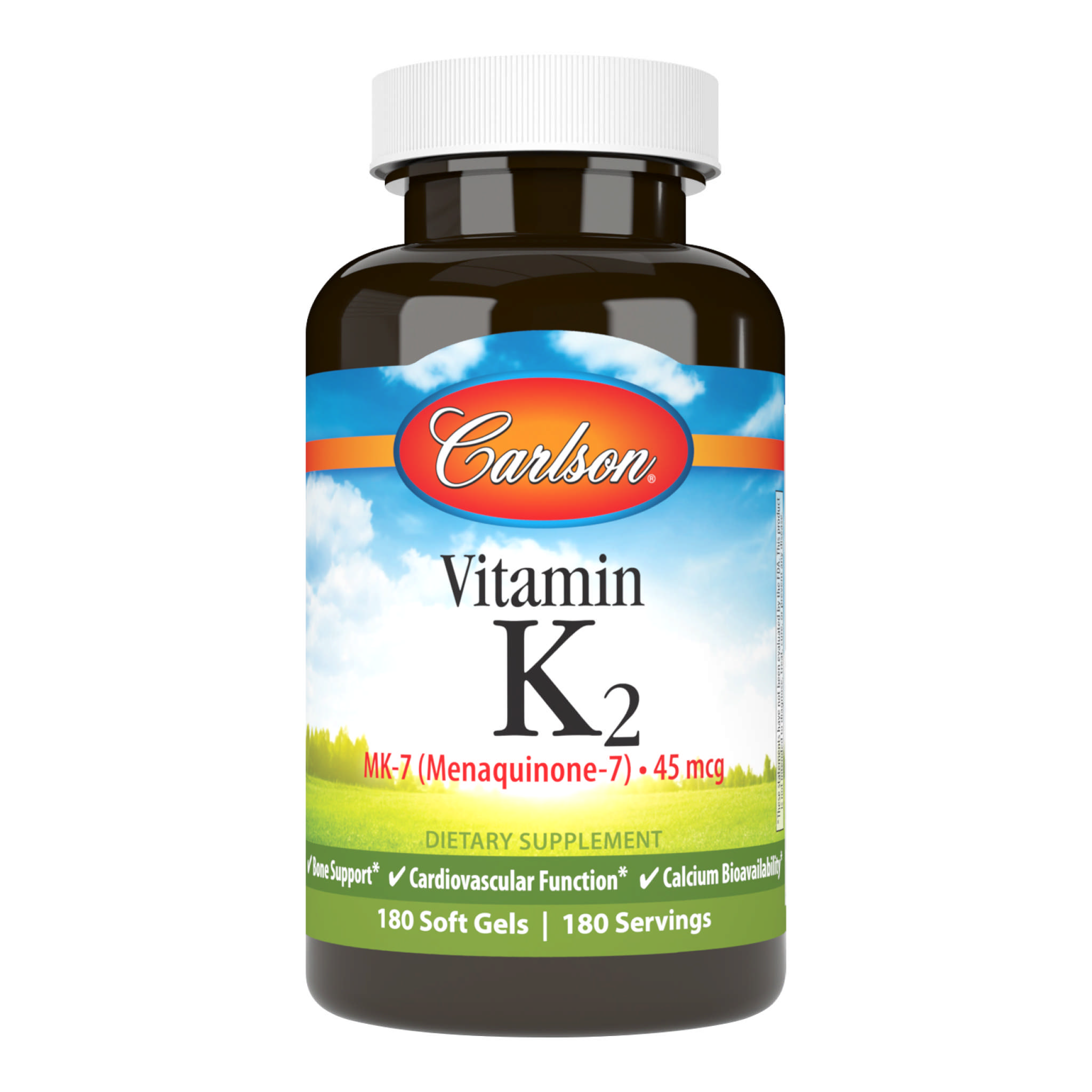 Carlson Laboratories - K2 Vitamin Mk 7 45 mcg