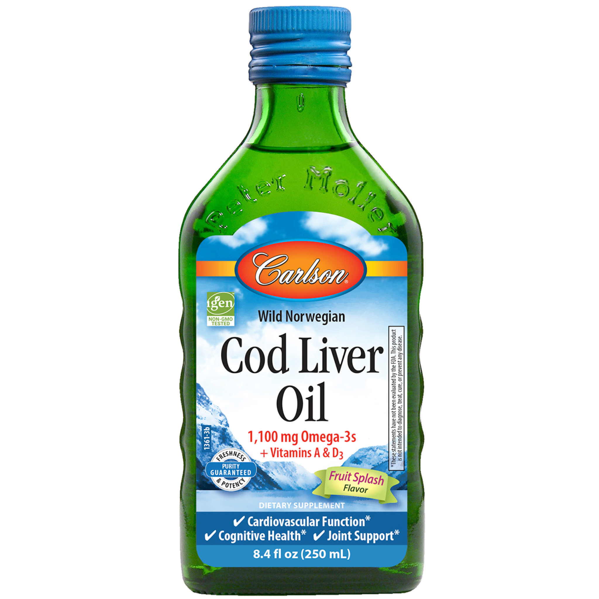 Carlson Laboratories - Cod Liver Oil liq Fruit Splash