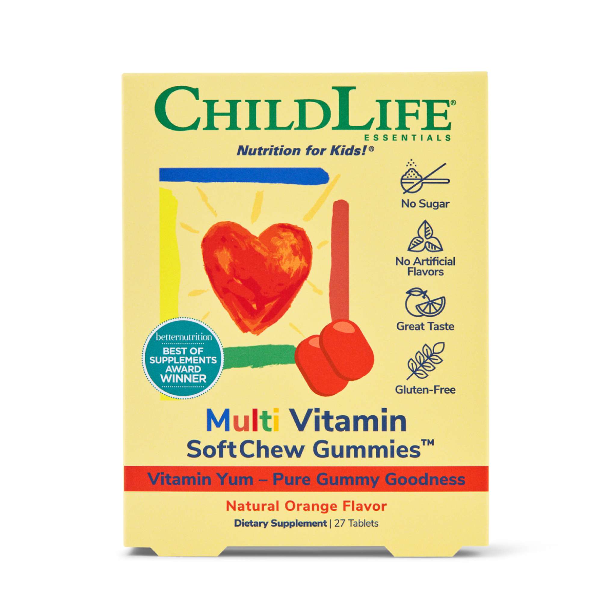 Child Life - Multi Vitamin Softmlt Orange