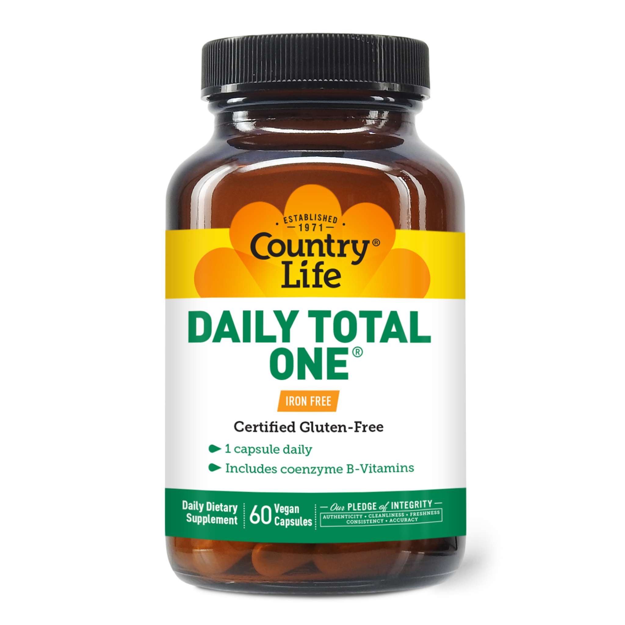 Country Life - Daily Total 1 A Day Iron Free
