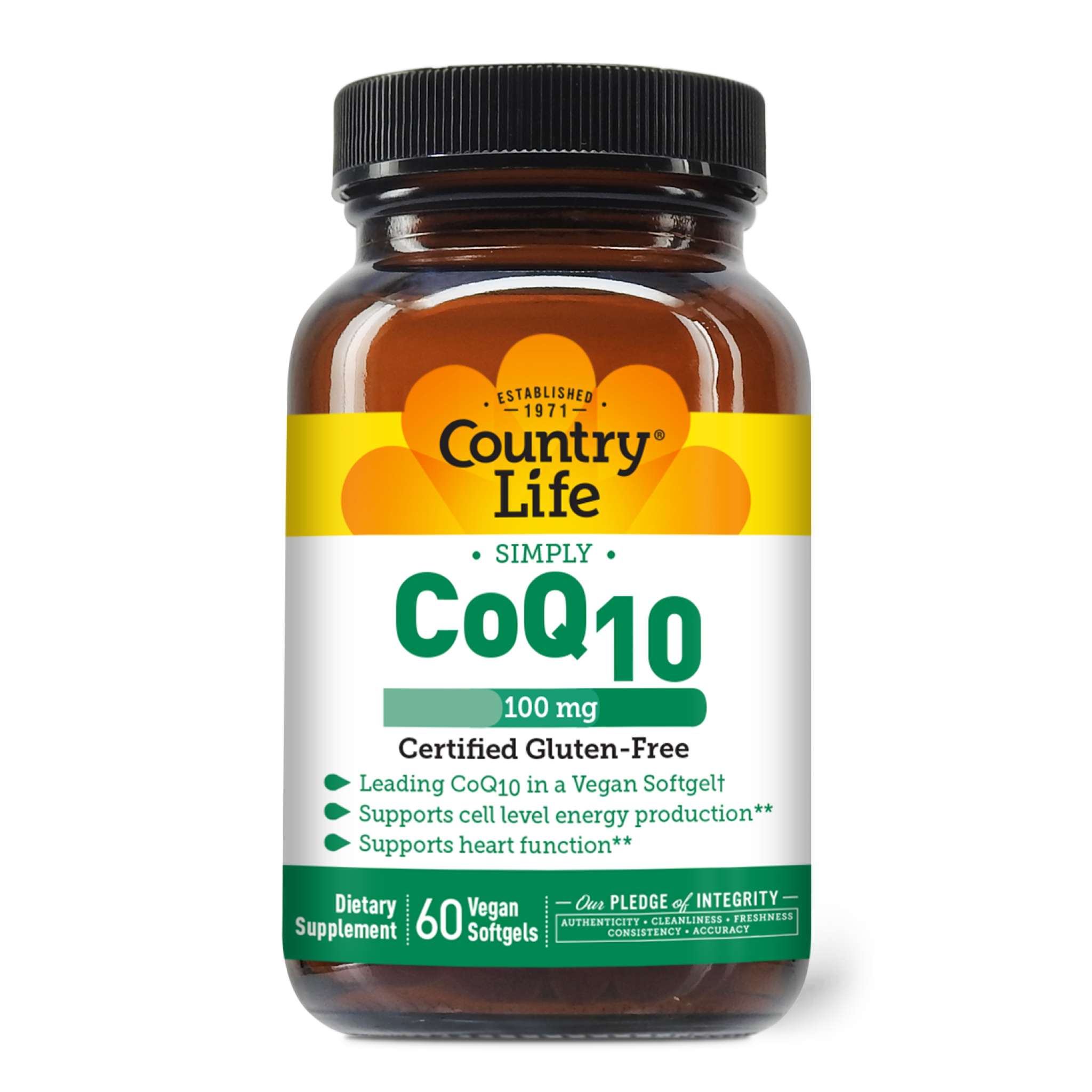 Country Life - Coq10 100 mg Veg softgel