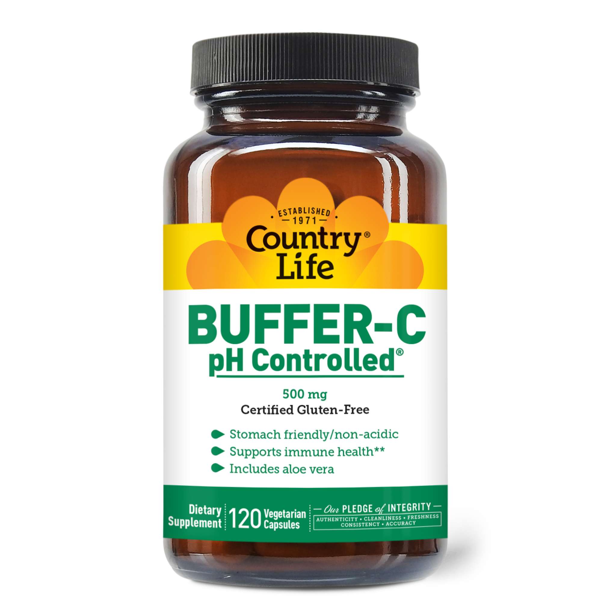 Country Life - Buffer C 500 mg Ph Controlled