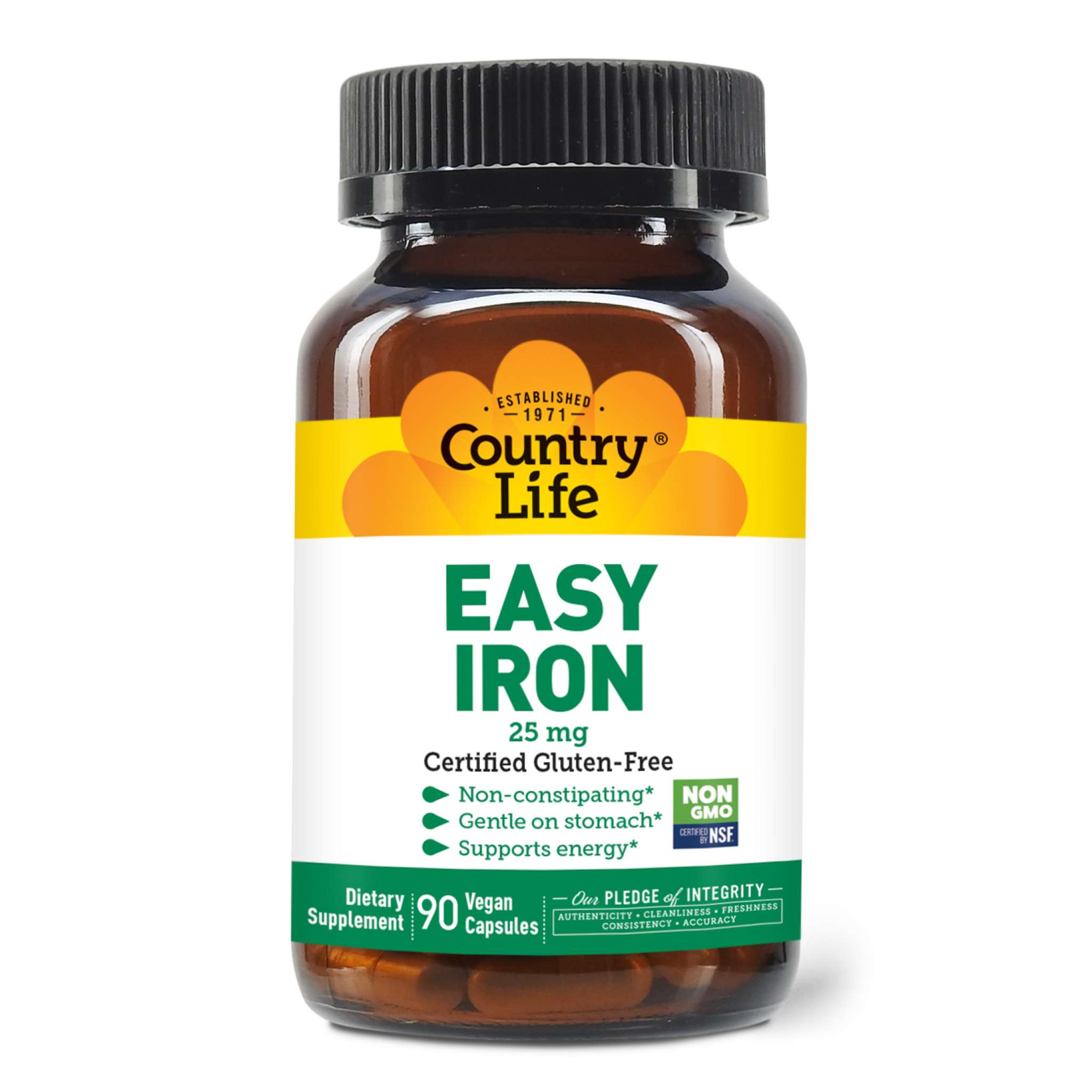 Country Life - Iron Easy 25 mg Bisglycinate