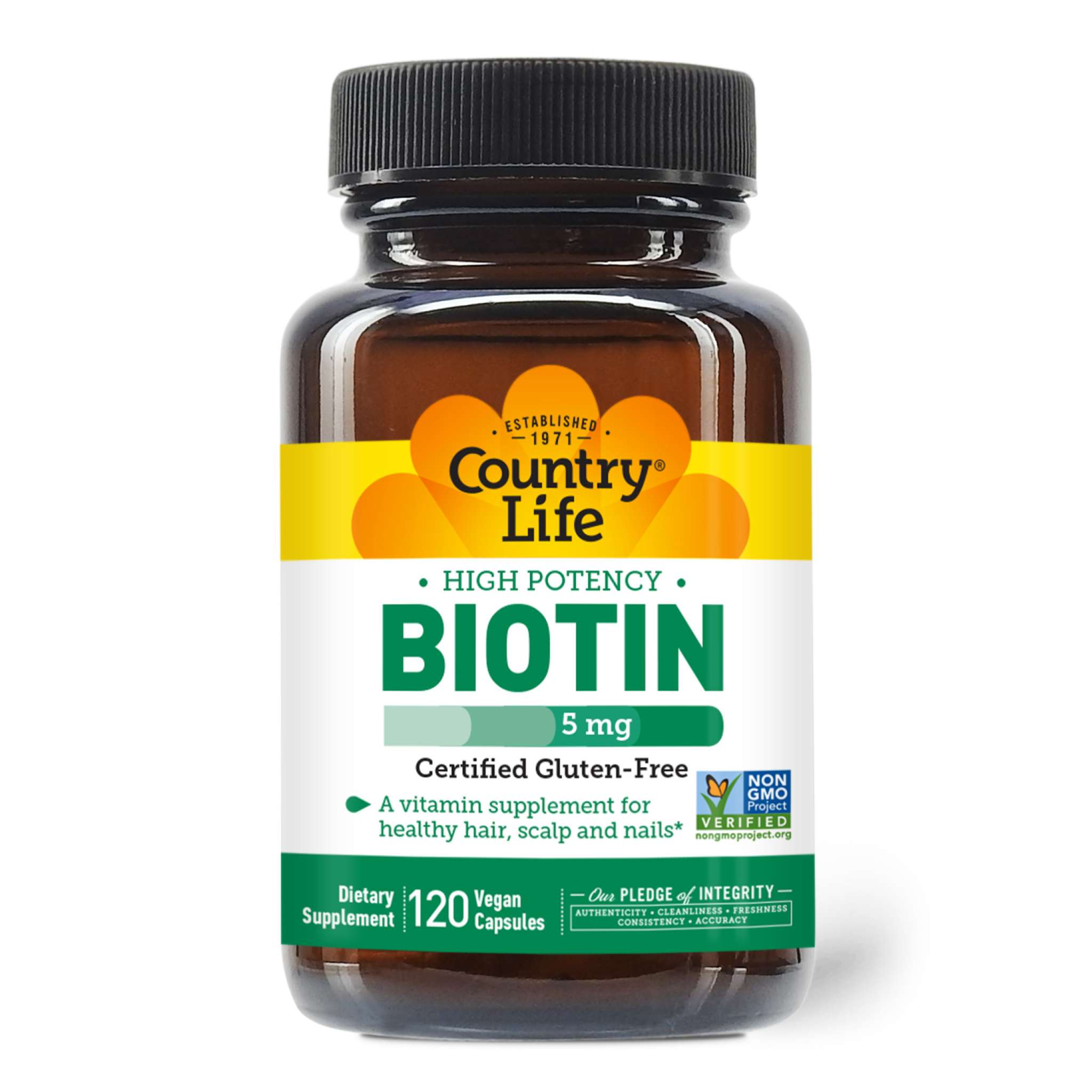 Country Life - Biotin 5 mg