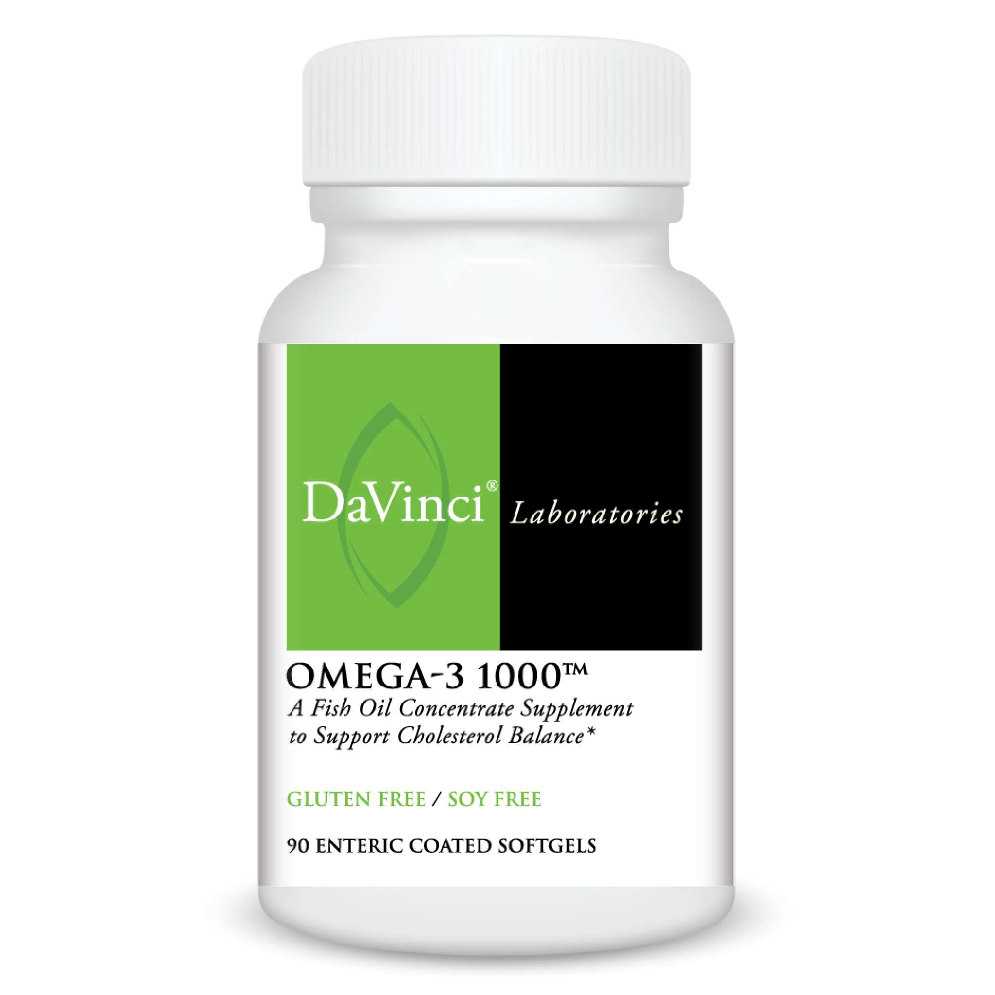 Davinci Laboratories - Omega 3 1000 Ent Coat
