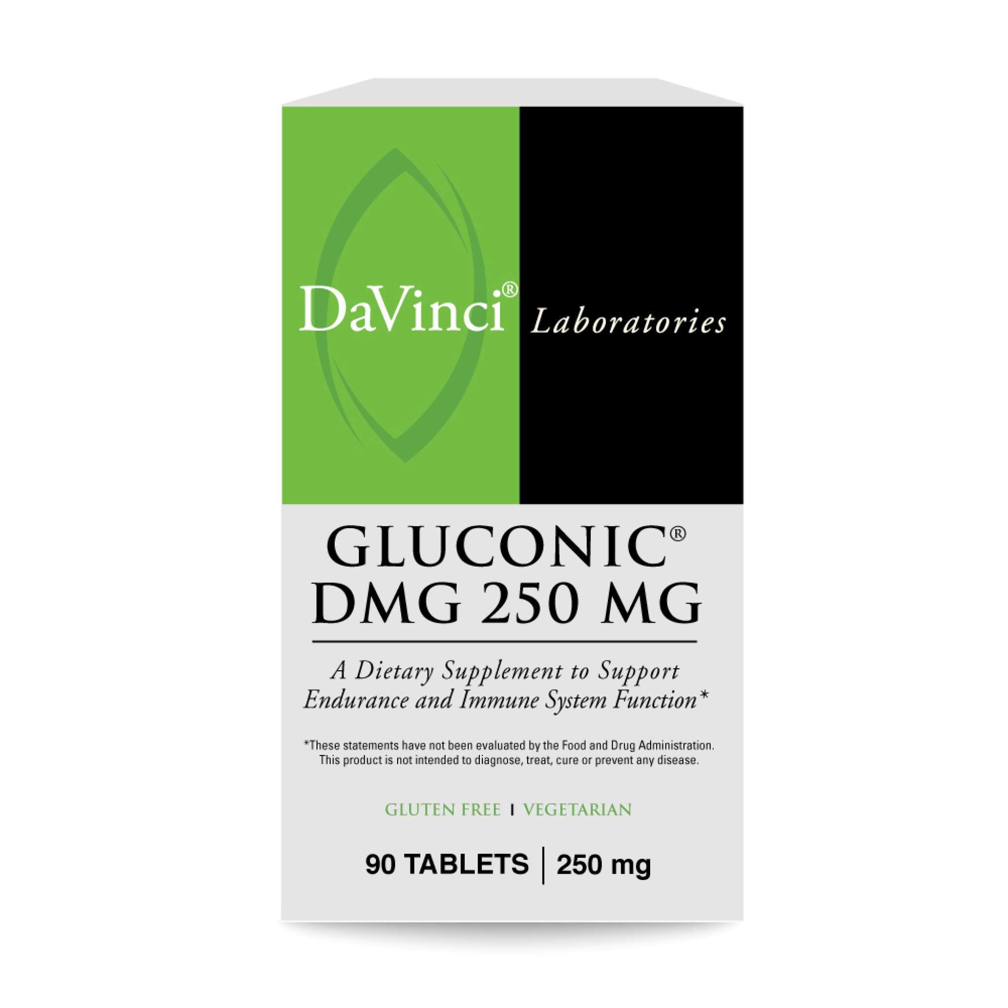 Davinci Laboratories - Dmg Gluconic 250 mg chew