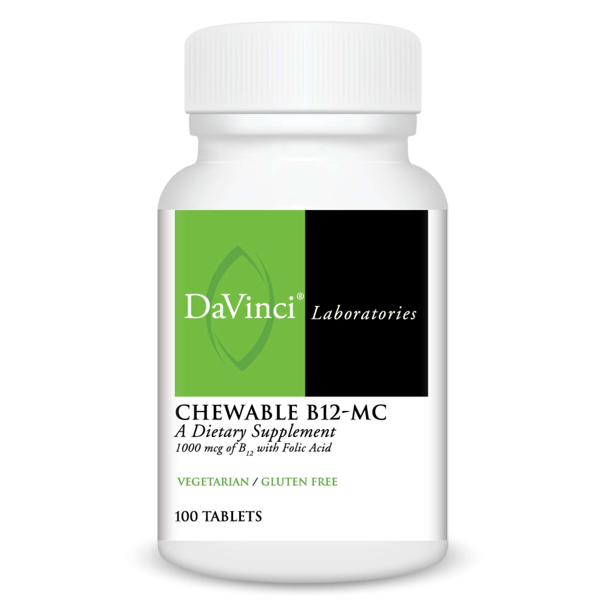 Davinci Laboratories - B12 1000 chew Methyl + F/A