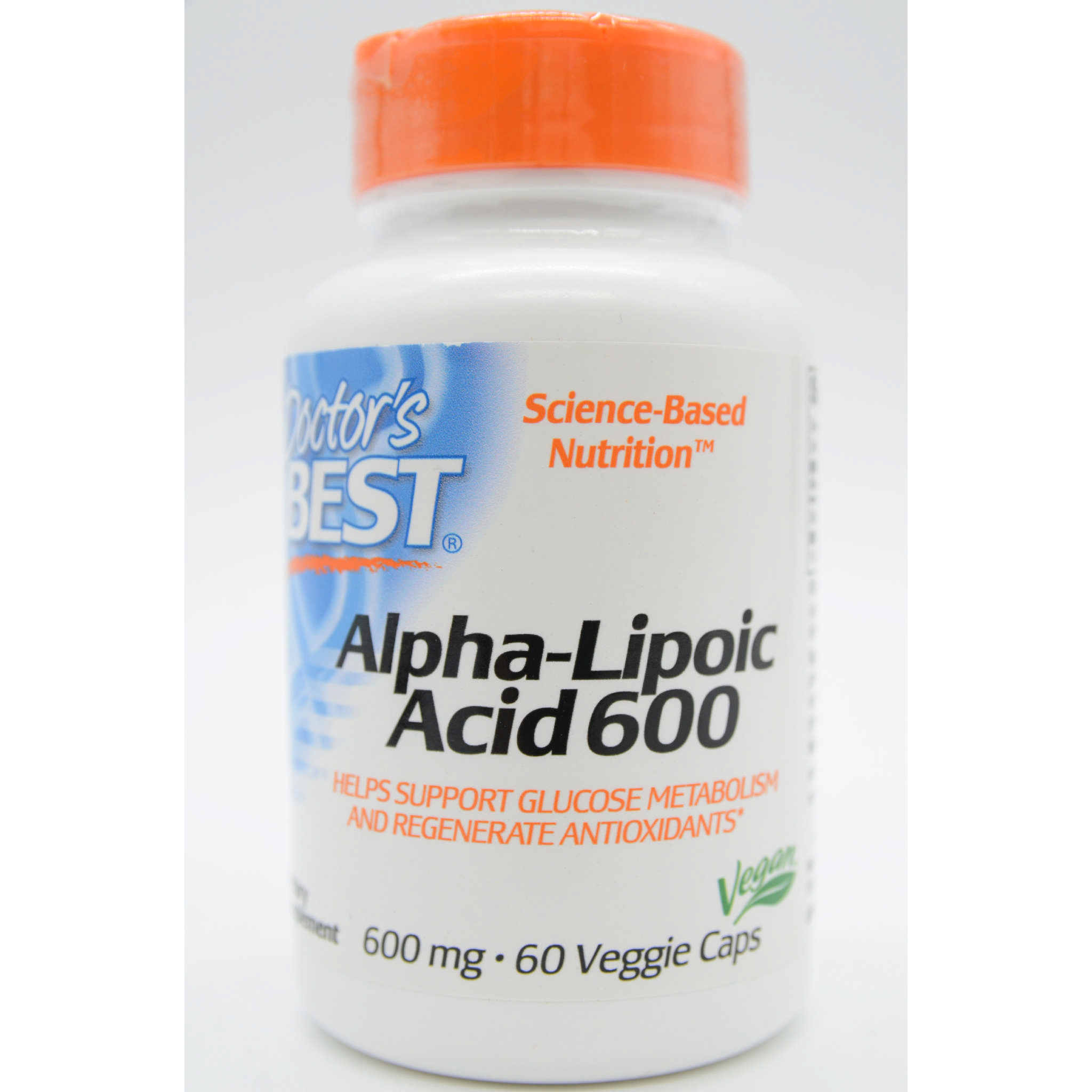 Doctors Best - Lipoic Acid 600 mg Best Alpha