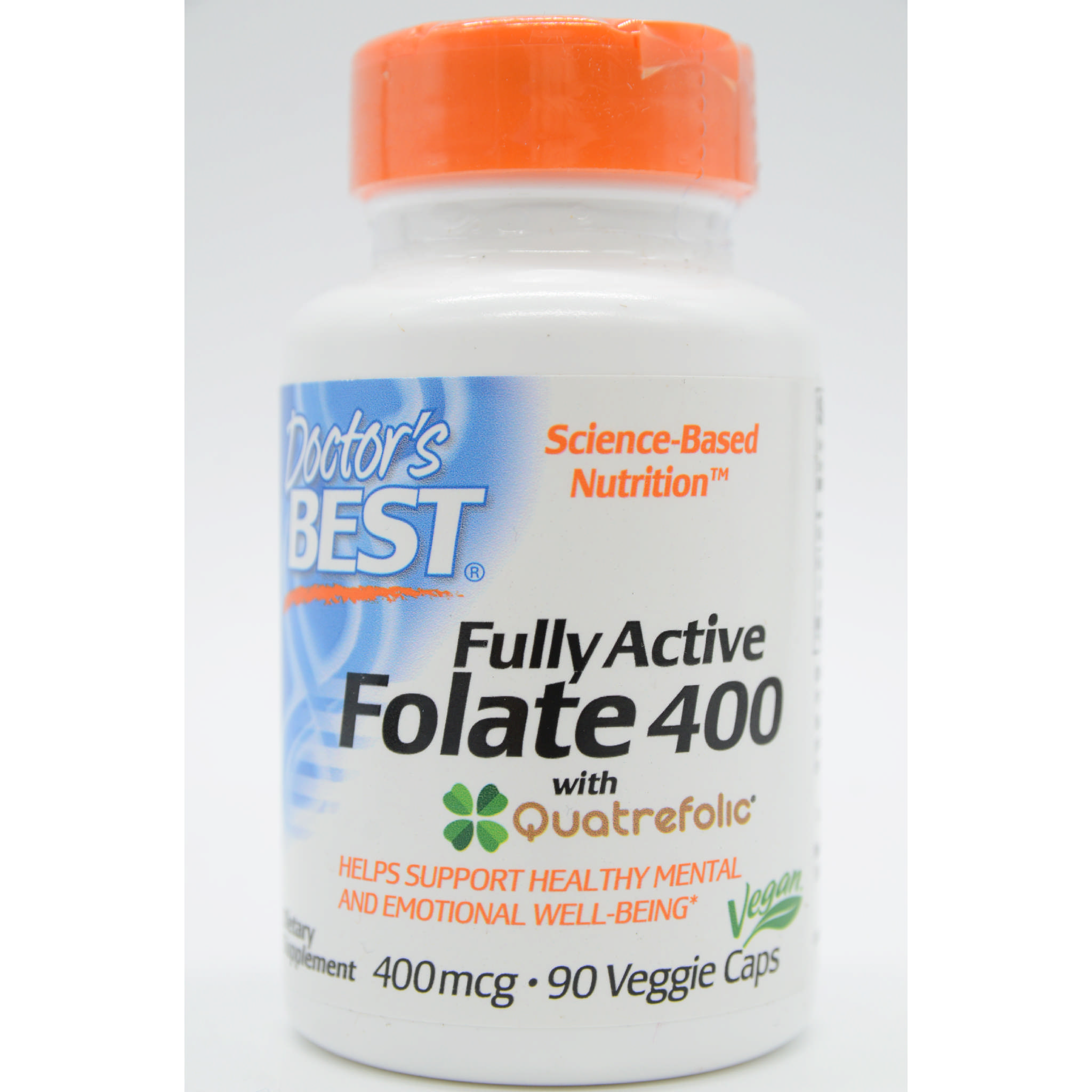Doctors Best - Folate 400 mcg Fully Act 5mthf