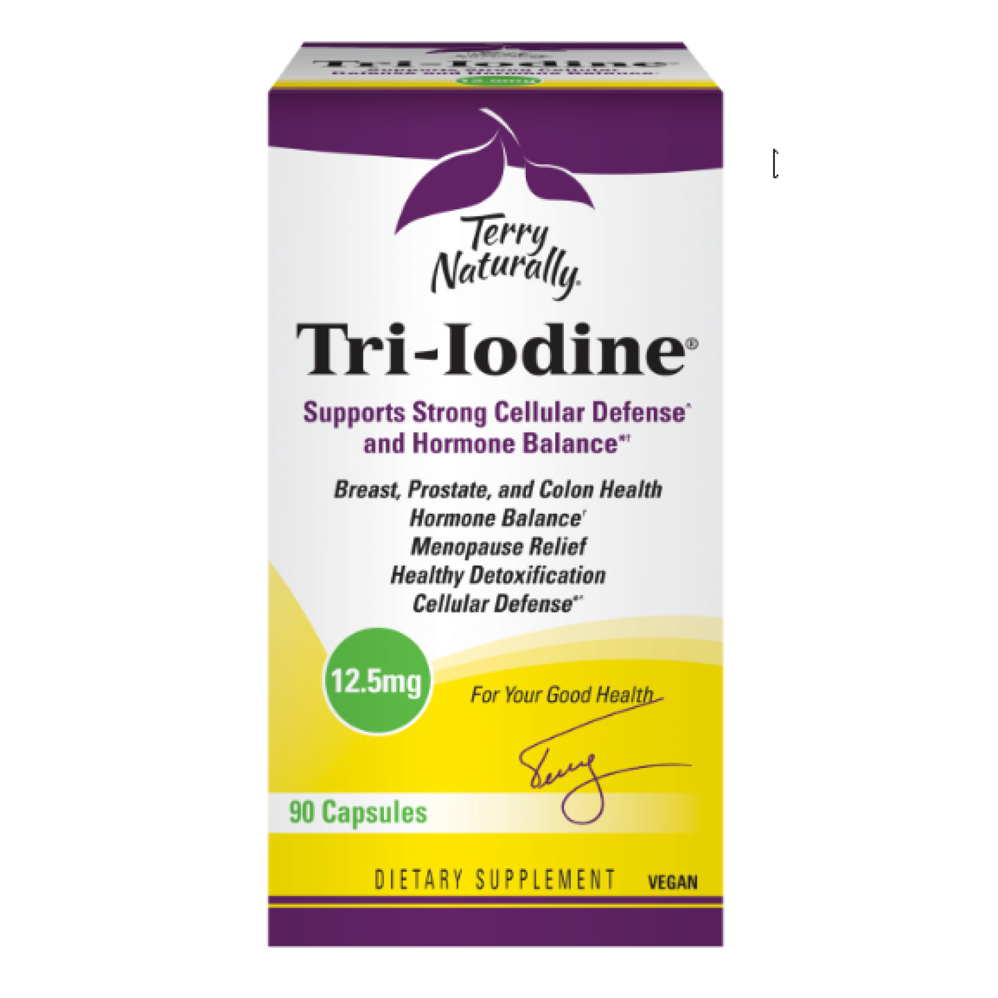 Terry Naturally - Tri Iodine 12.5 mg
