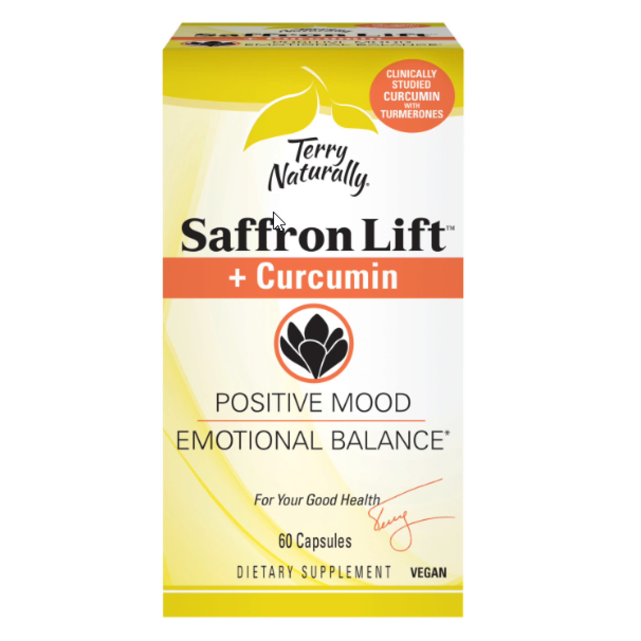 Terry Naturally - Saffron Lift + Curcumin