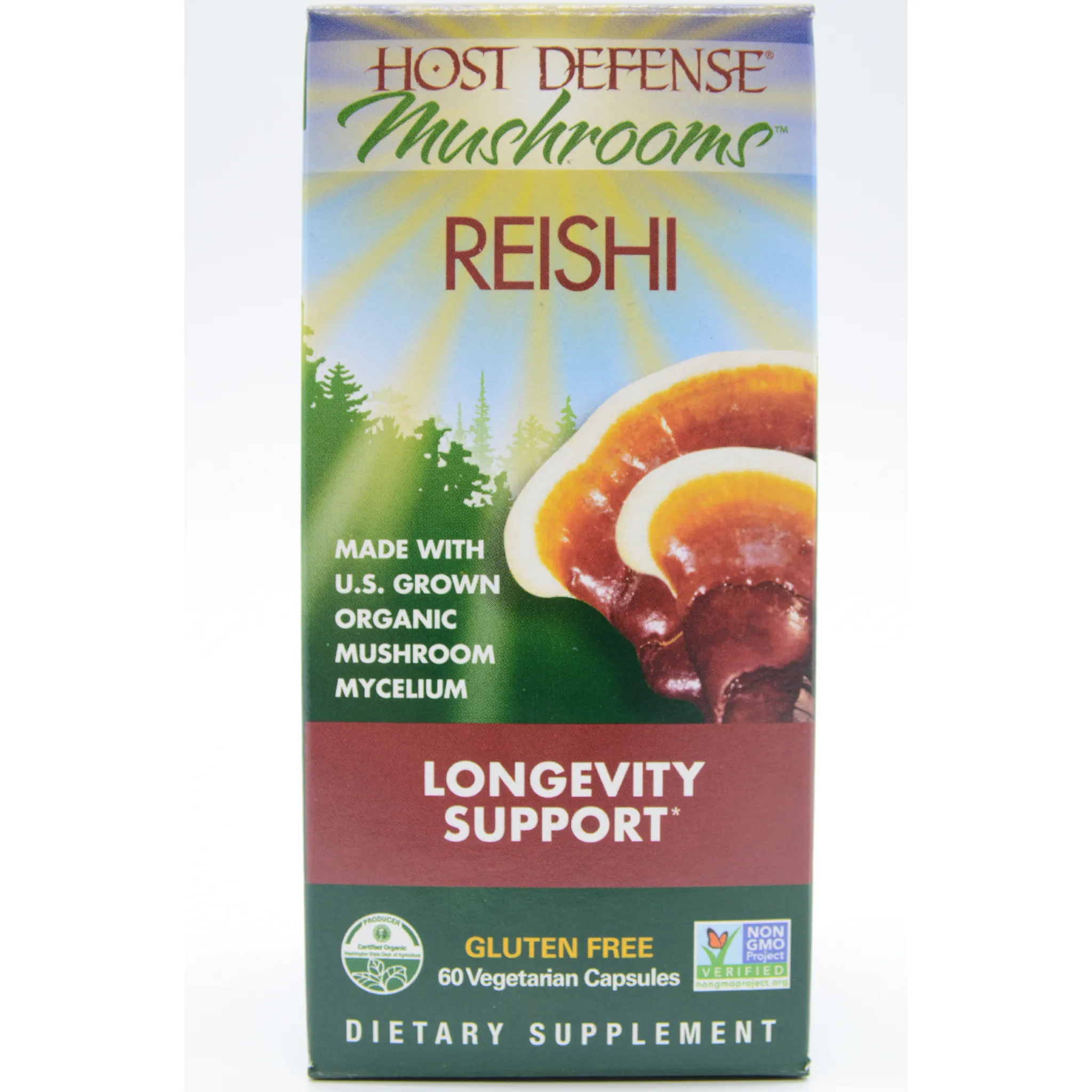 Fungi Perfecti - Reishi 500 mg Host Defense