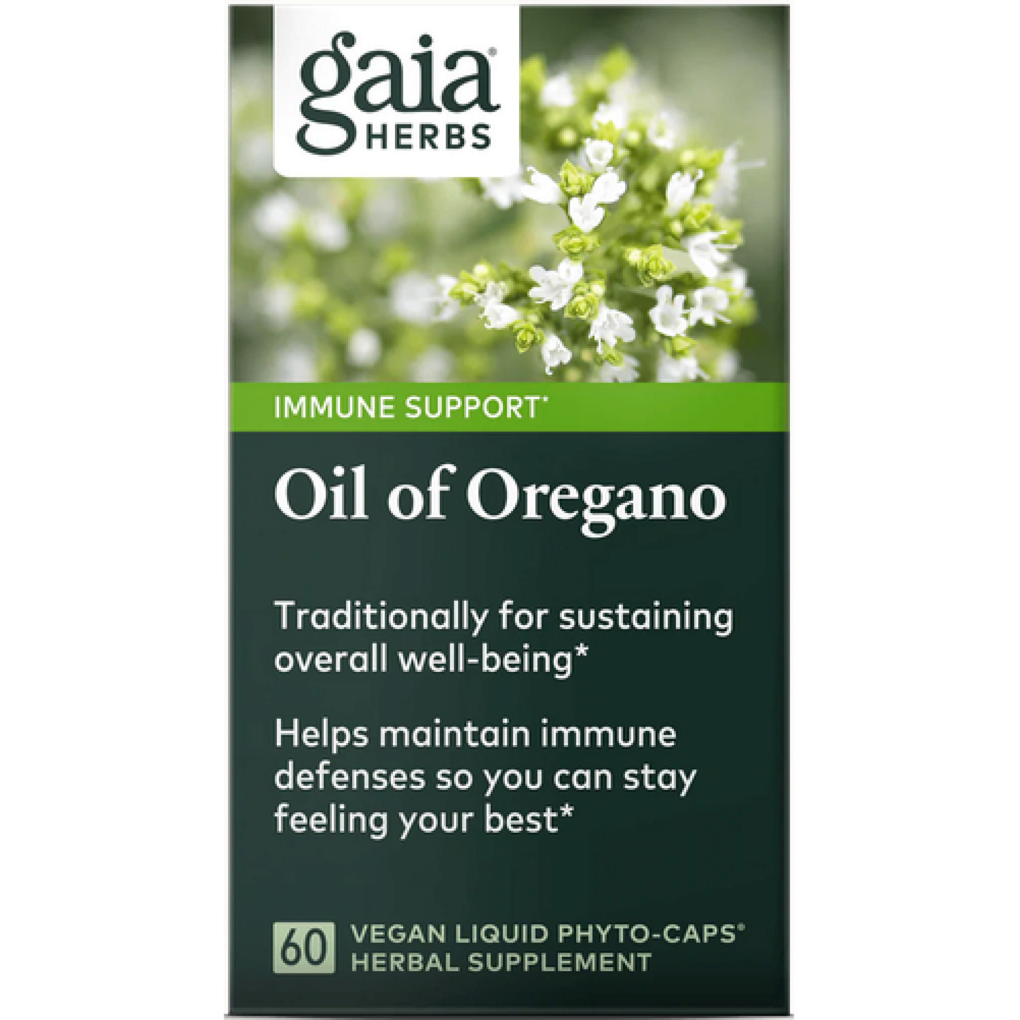 Gaia Herbs - Oil Of Oregano softgel