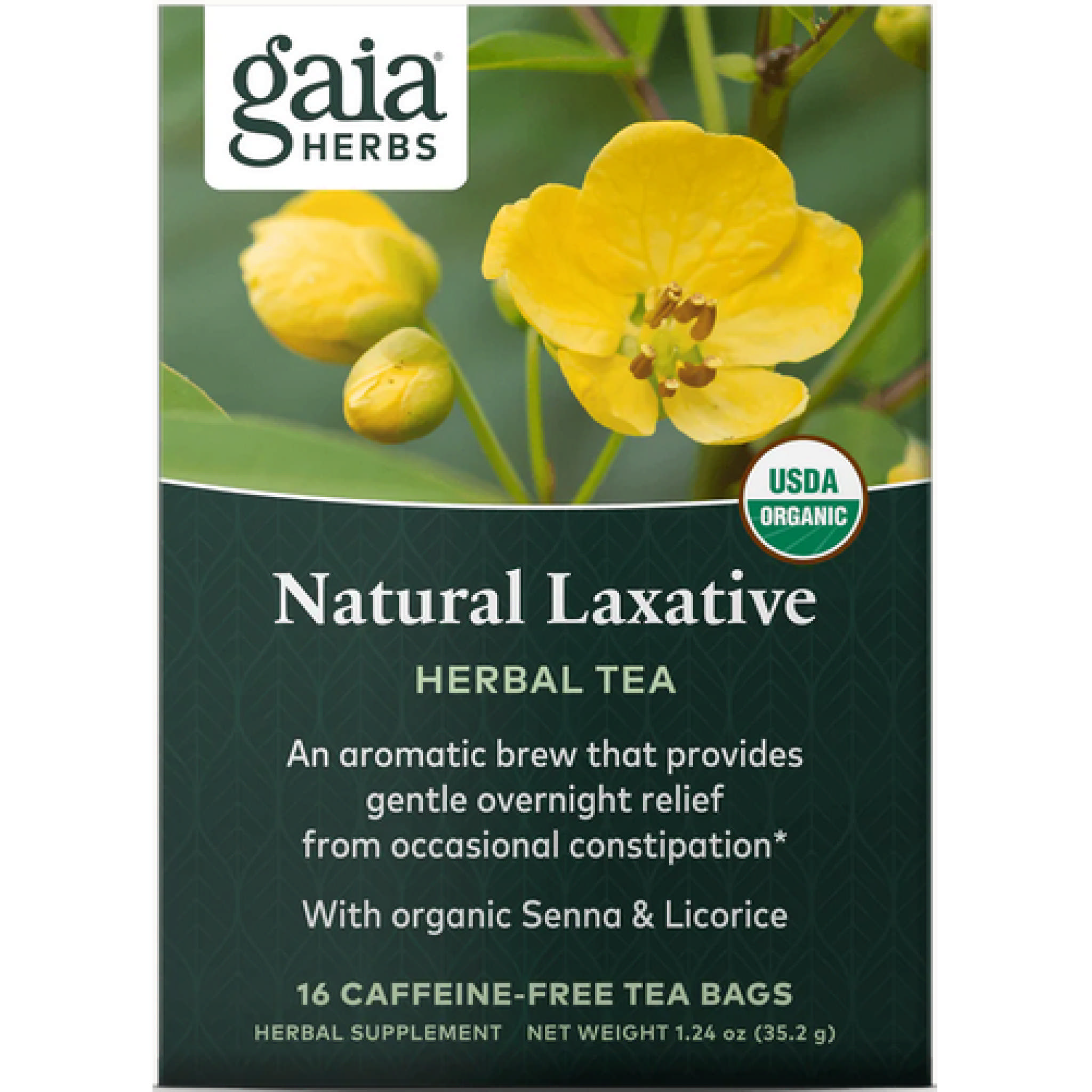 Gaia Herbs - Natural Laxative Tea