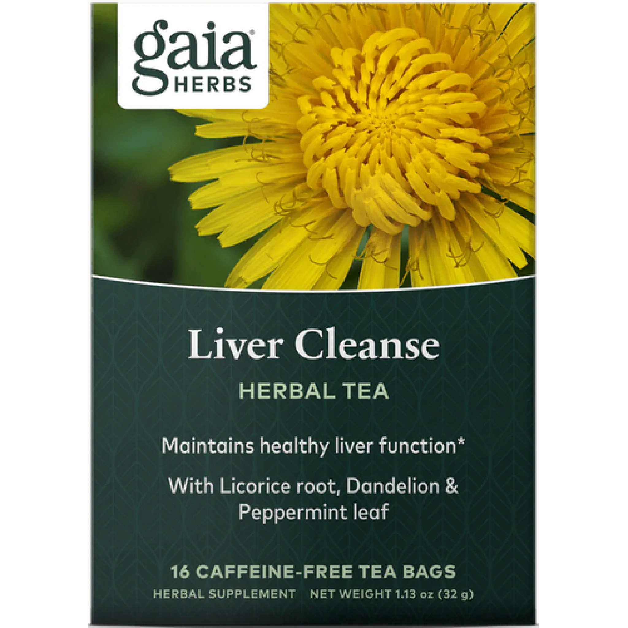 Gaia Herbs - Liver Cleanse Tea