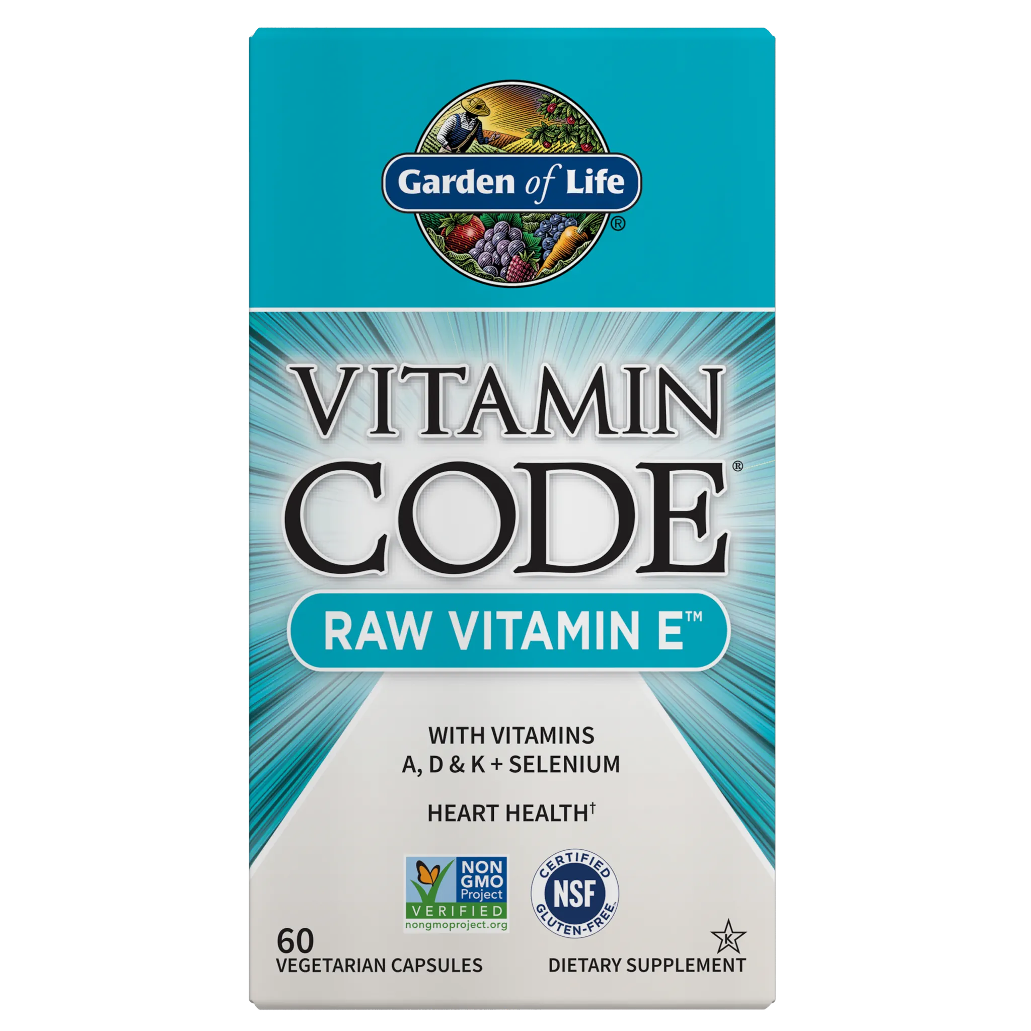 Garden Of Life - E 250 iu Vitamin Code