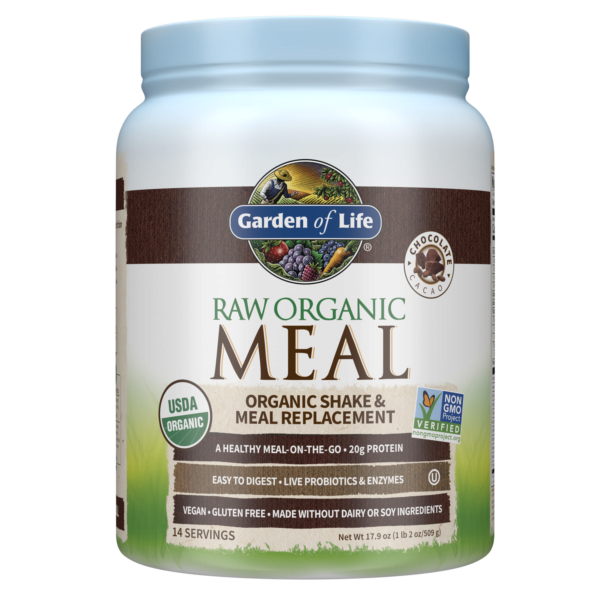 Garden Of Life - Raw Meal powder Choc Cocoa