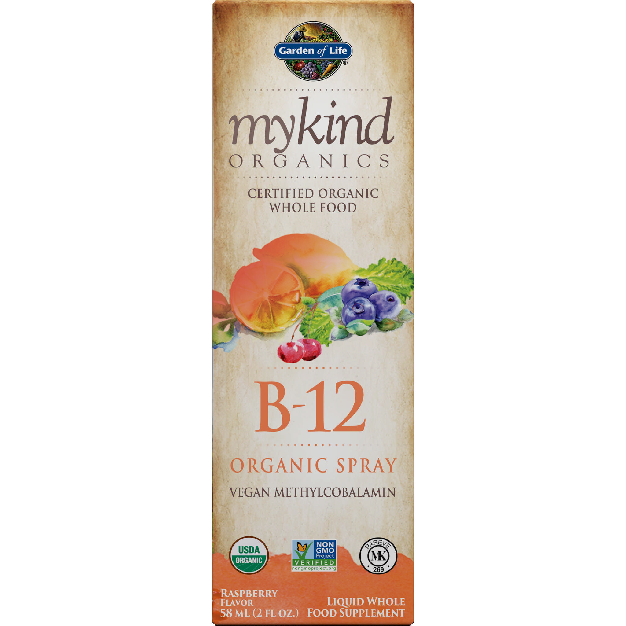 Garden Of Life - B12 500 Methyl Spray Mykind Og