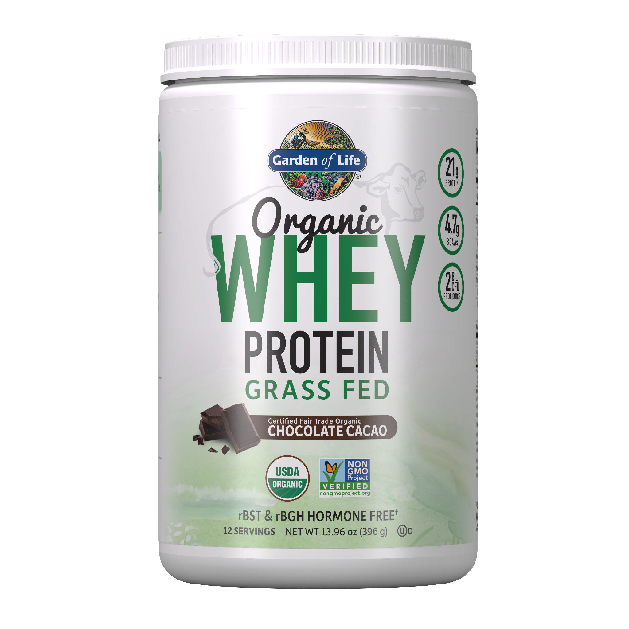 Garden Of Life - Whey Prot Choc Grass Fed Org
