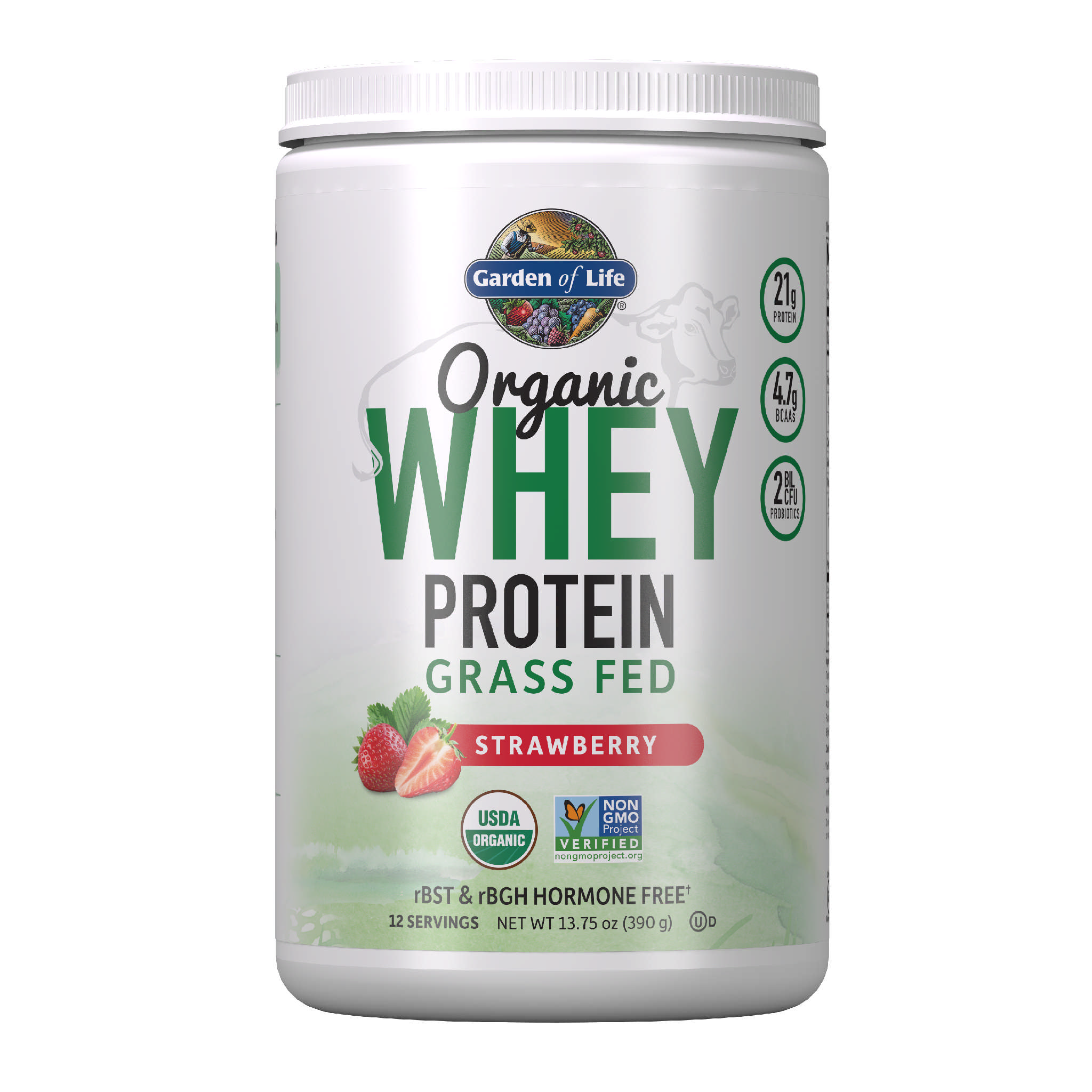Garden Of Life - Whey Prot Straw Grass Fed Org
