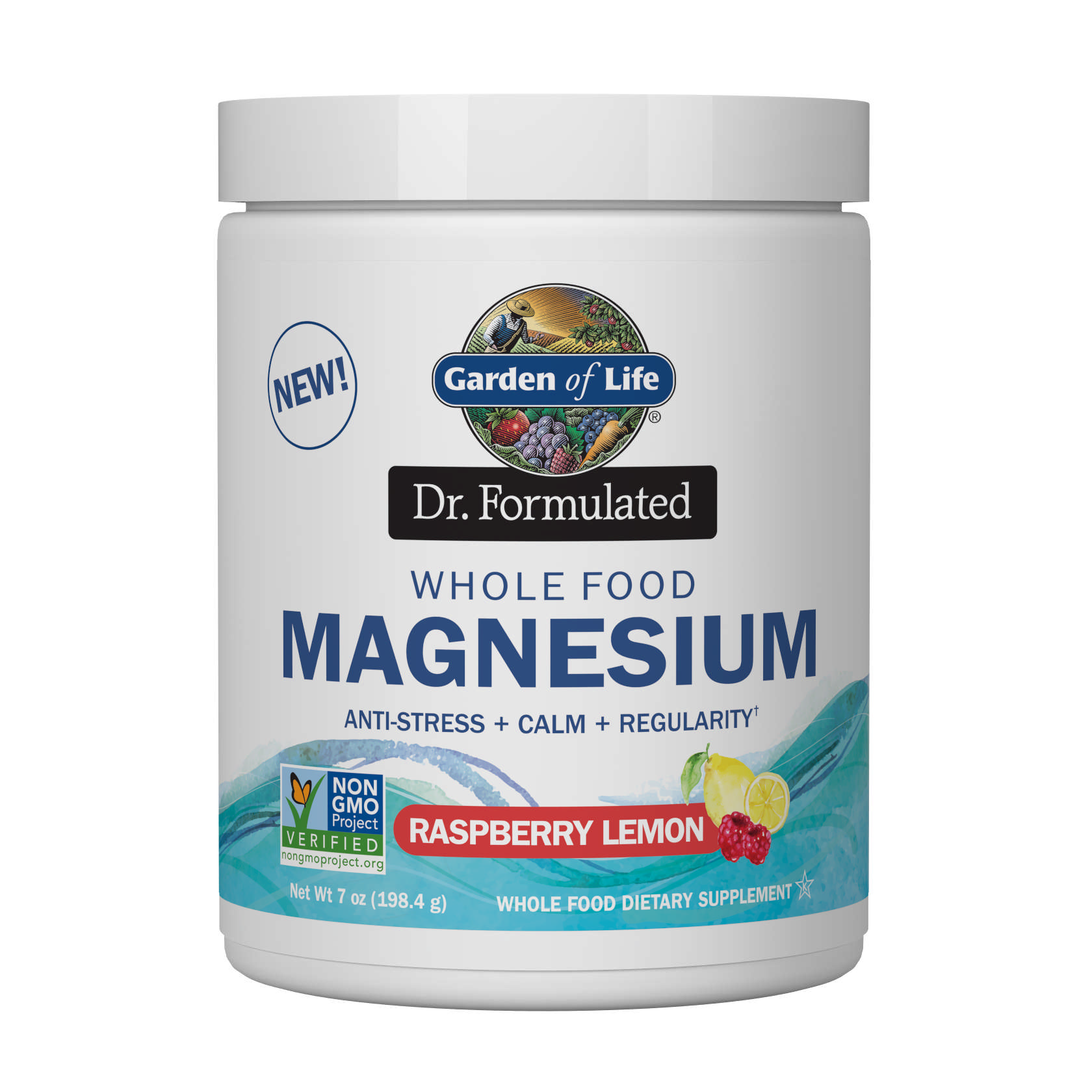 Garden Of Life - Magnesium powder Rasp Lem