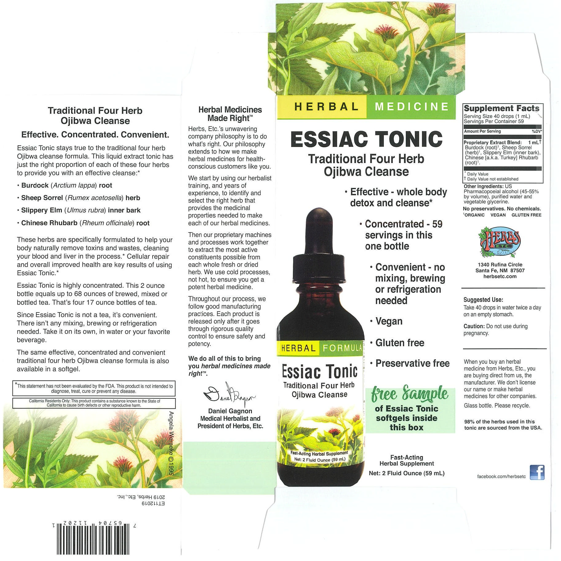 Herbs Etc - Essiac Tonic
