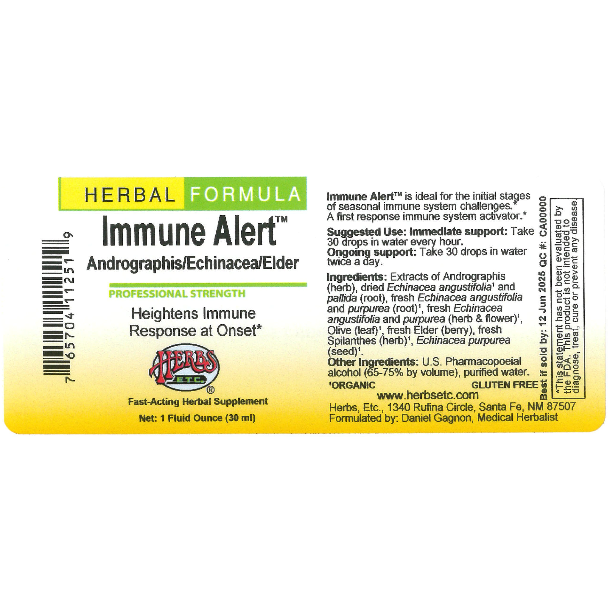 Herbs Etc - Immune Alert