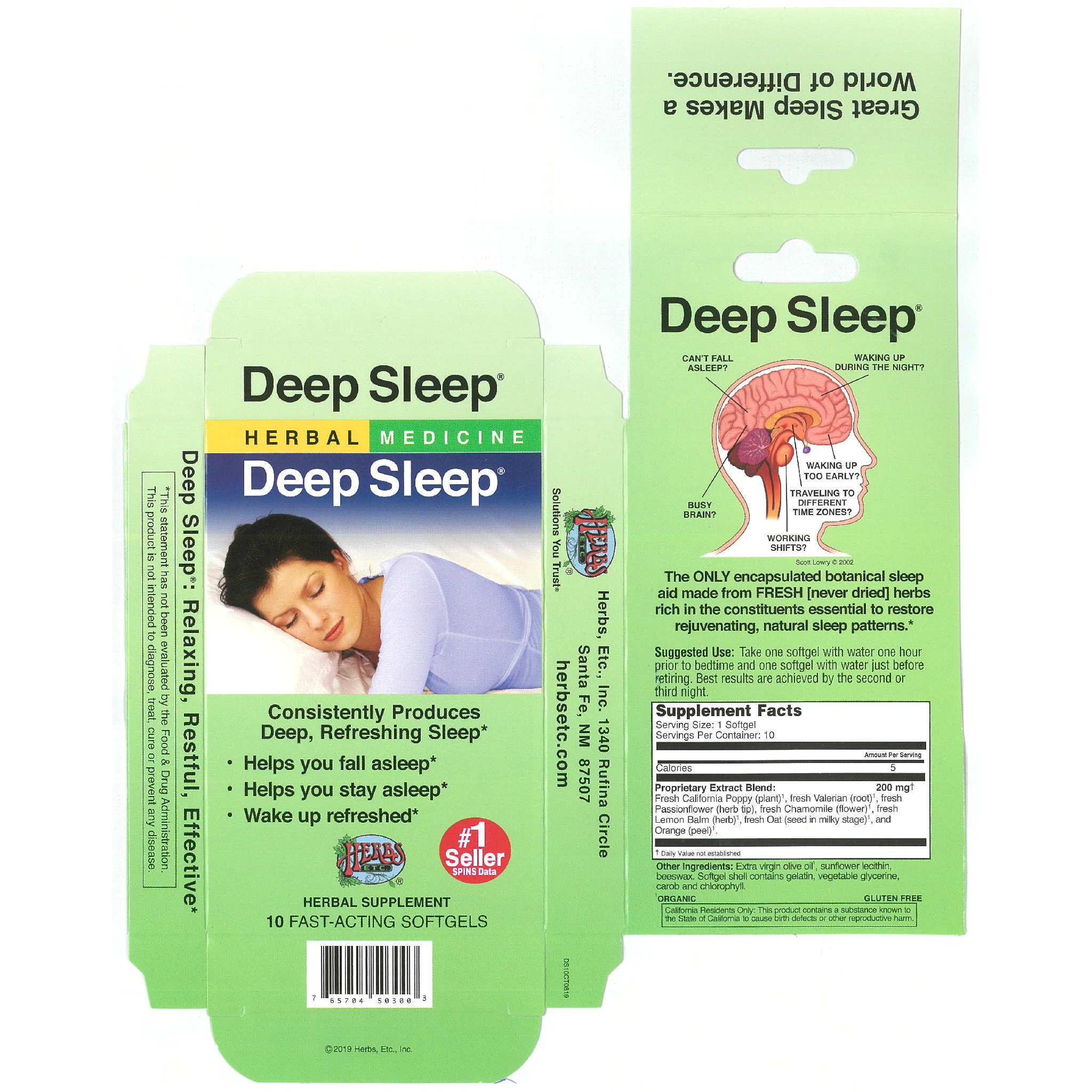 Herbs Etc - Deep Sleep softgel