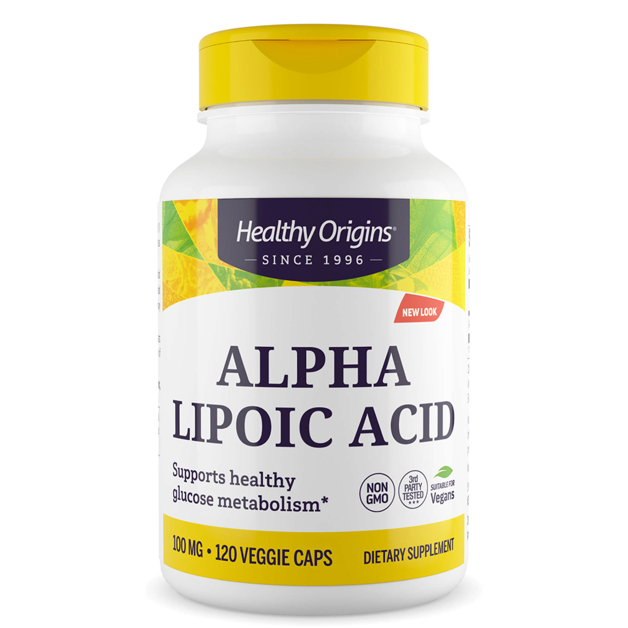 Healthy Origins - Lipoic Acid 100 mg Alpha